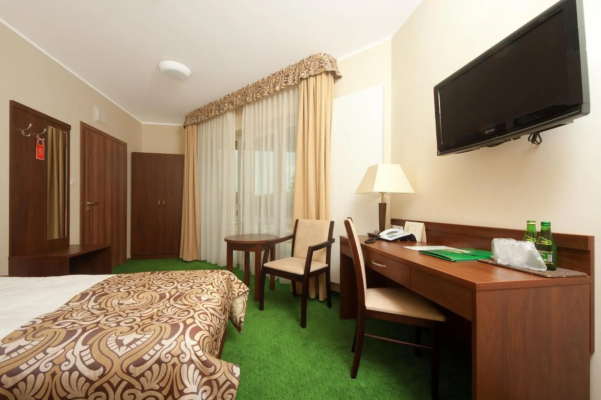 Bed in Hotel Zielony