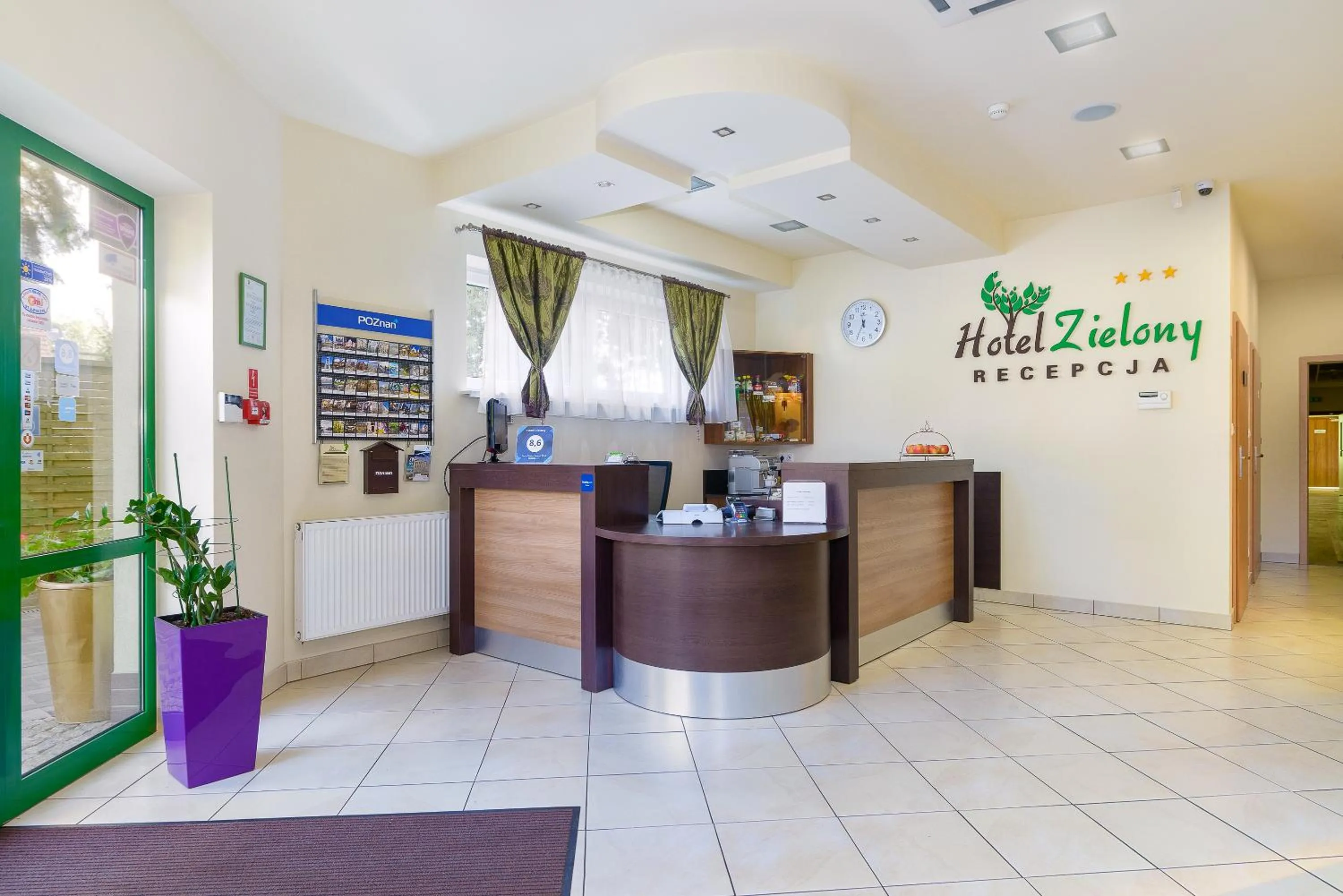 Lobby or reception in Hotel Zielony