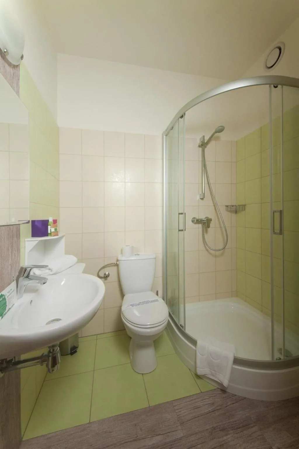 Bathroom in Hotel Zielony