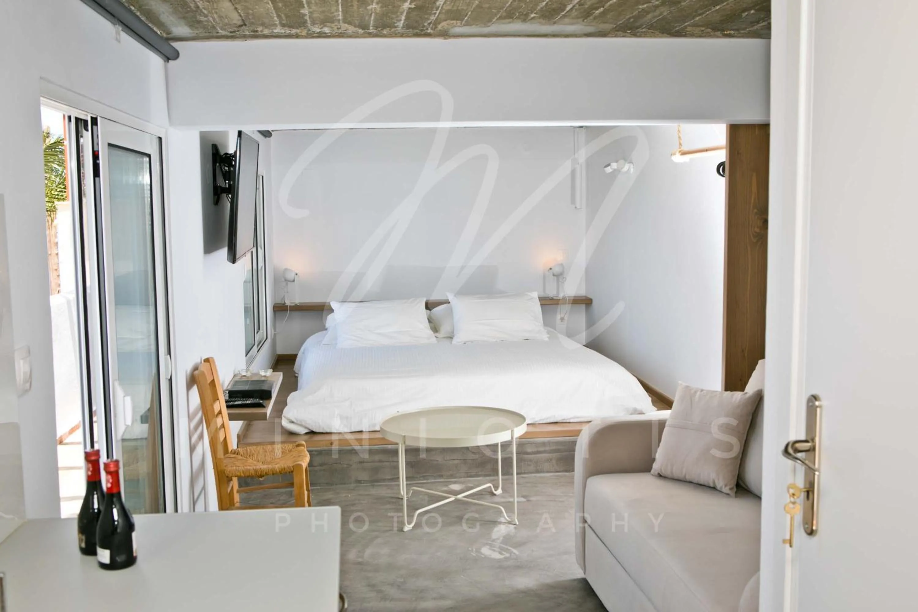 Bed in Blue Dawn Kalymnos