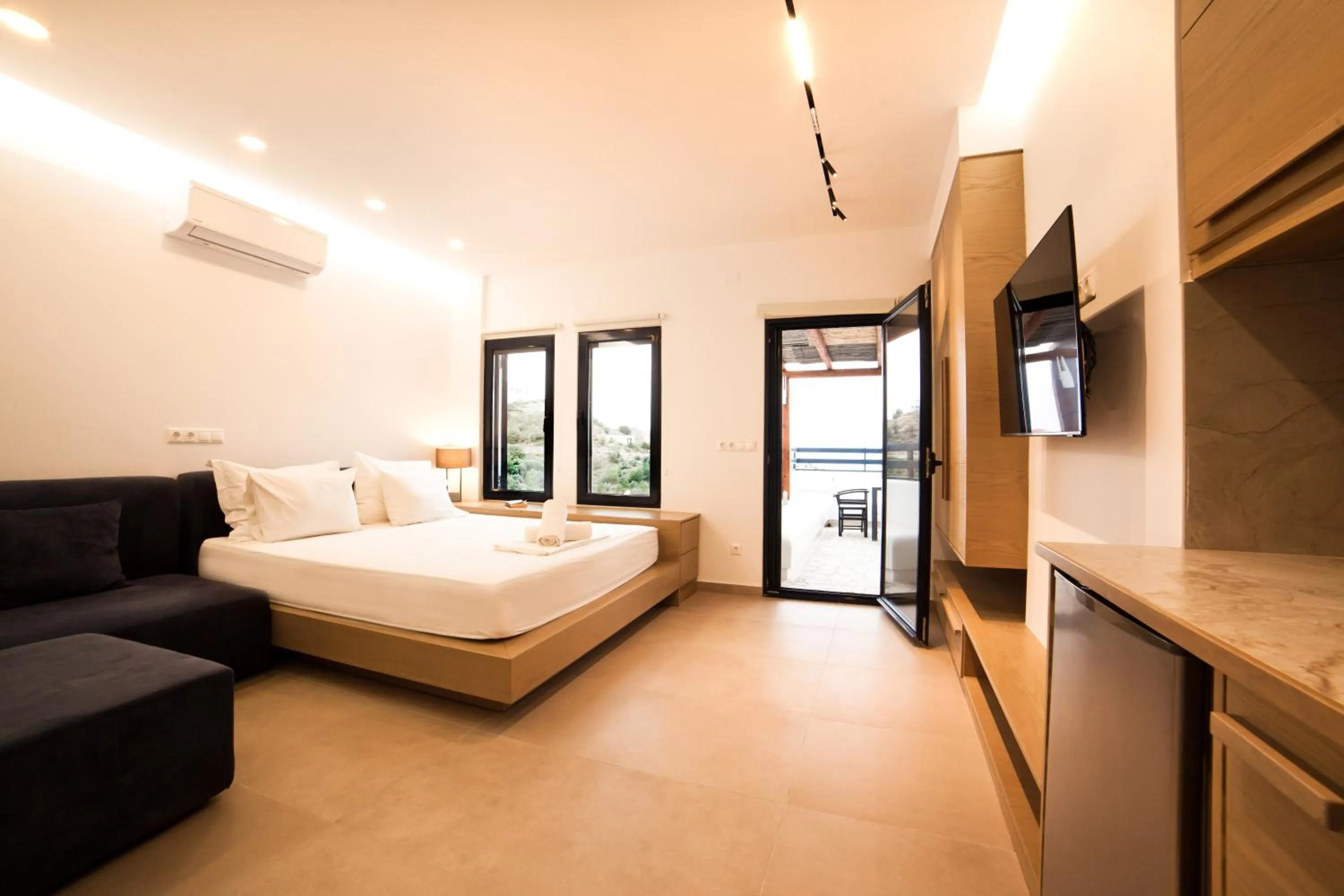 Bed in Blue Dawn Kalymnos