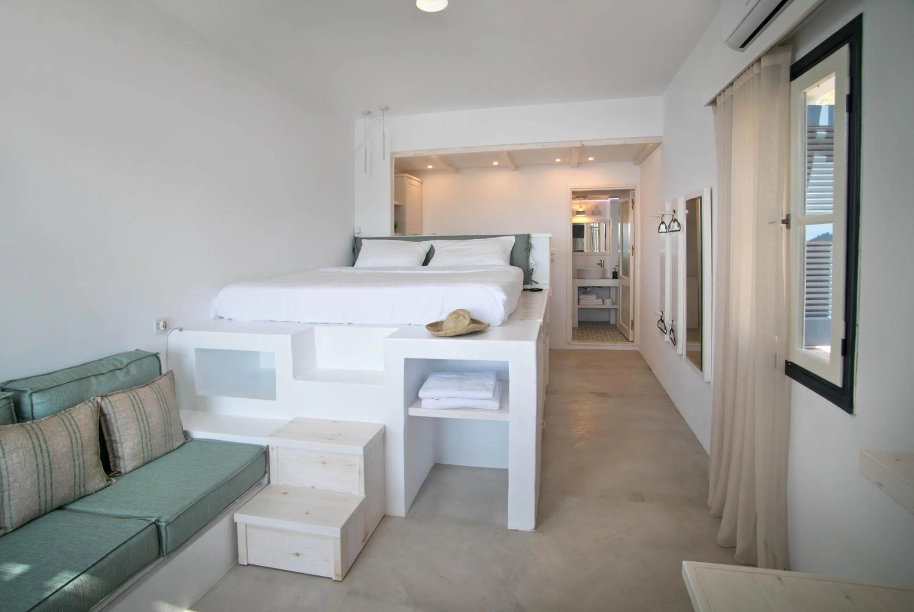 Bed in Blue Dawn Kalymnos