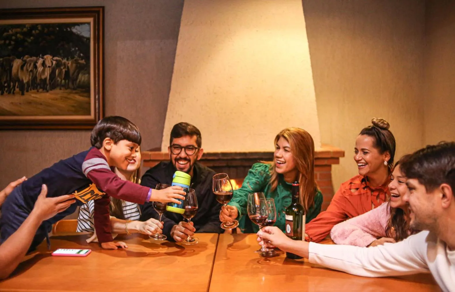 People in Hotel Fazenda China Park