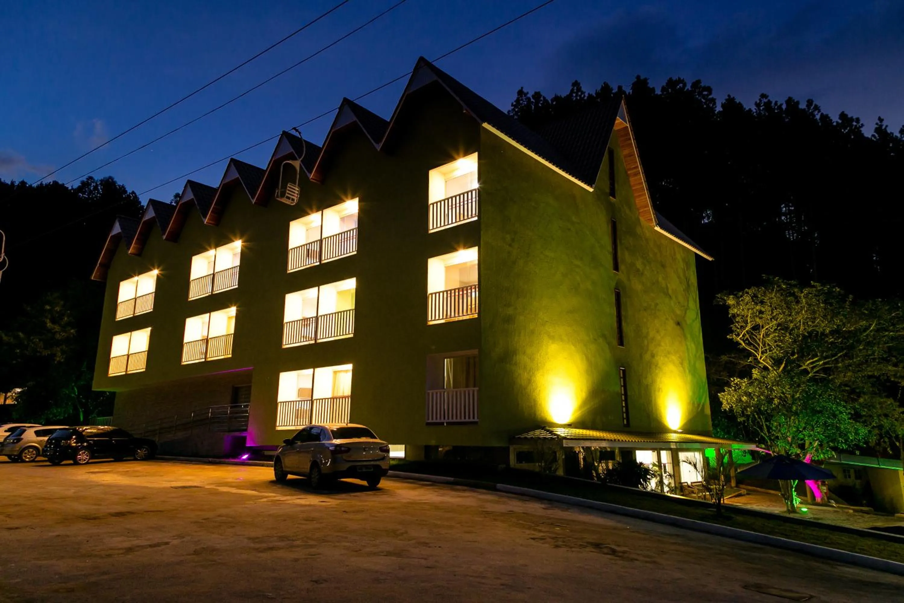 Property building in Hotel Fazenda China Park