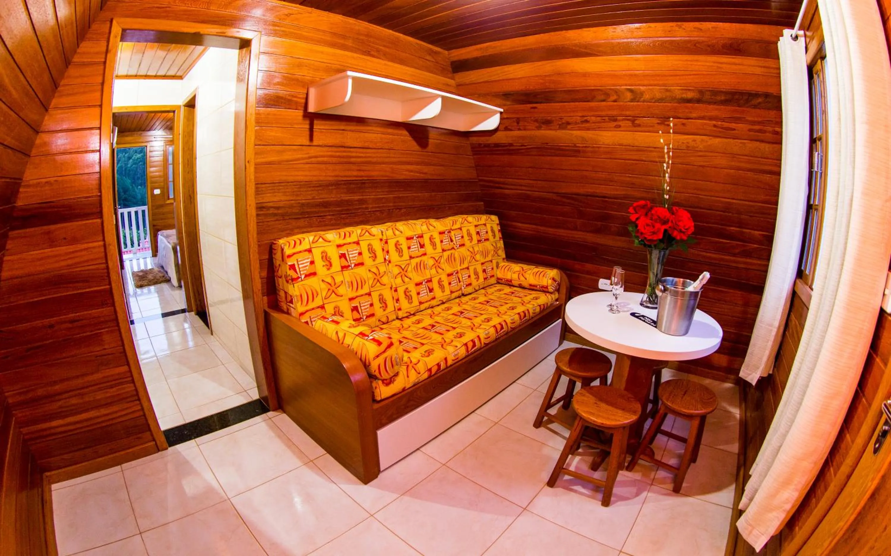 Living room in Hotel Fazenda China Park