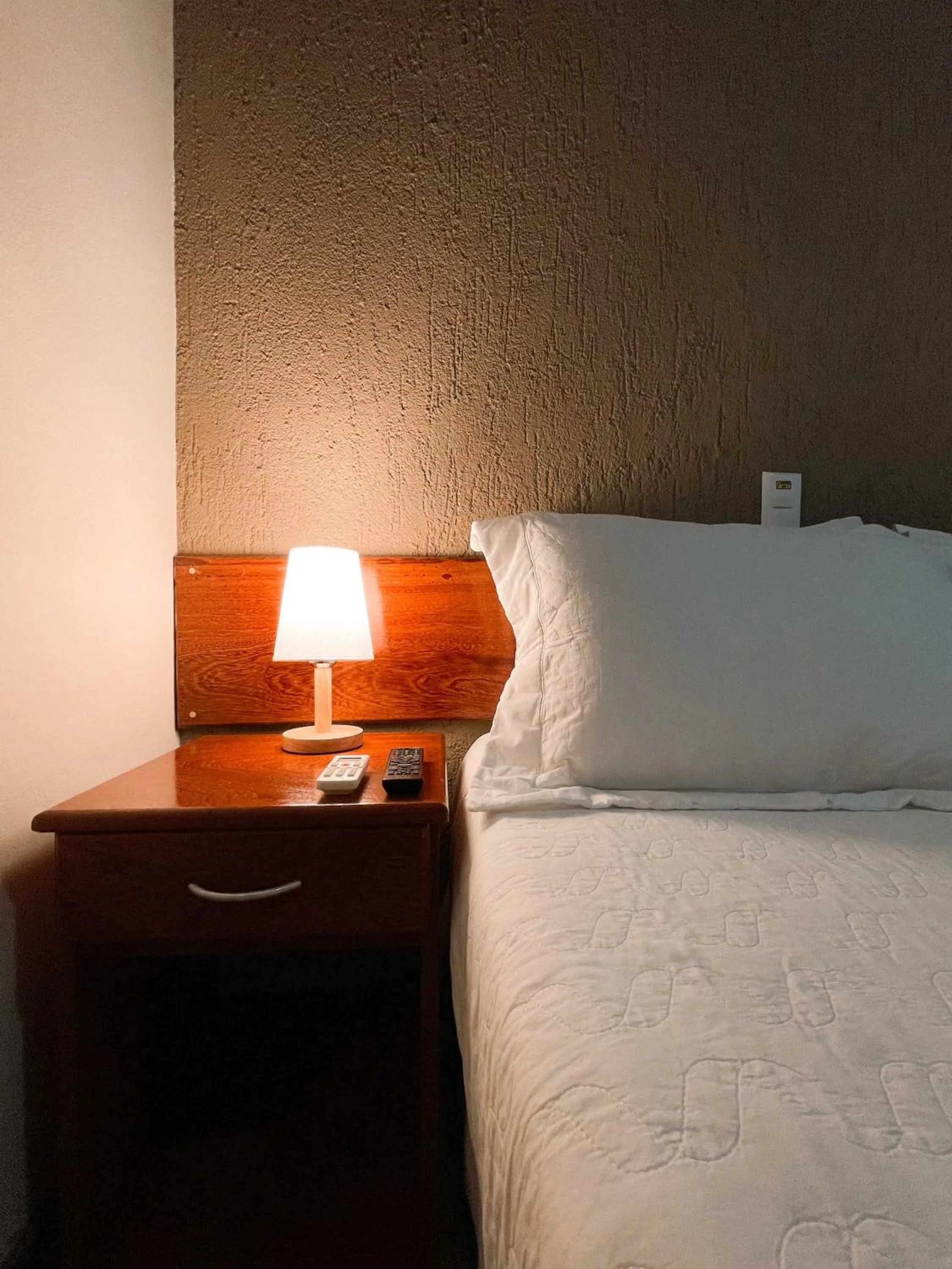 Bed in Hotel Fazenda China Park