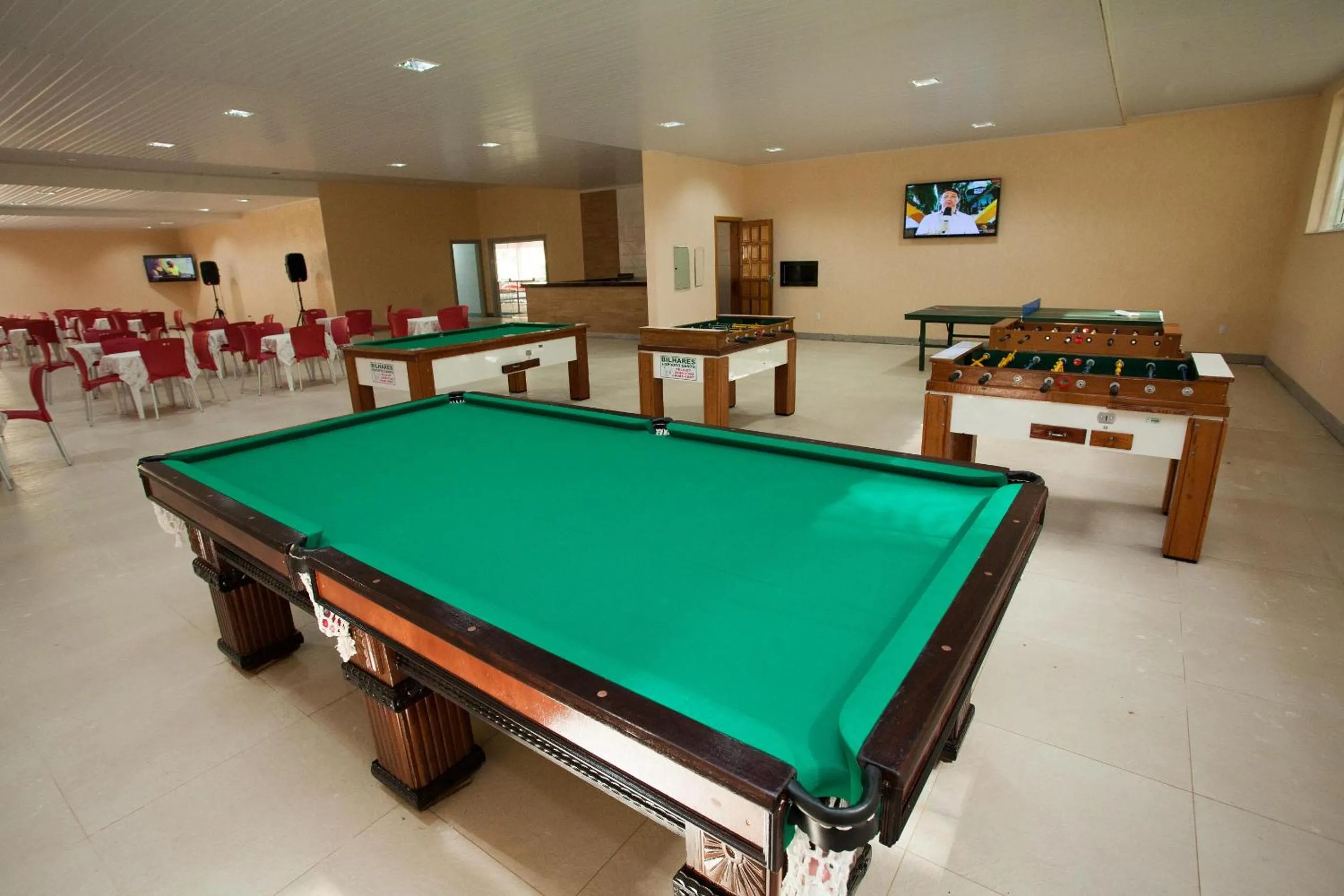Billiard in Hotel Fazenda China Park