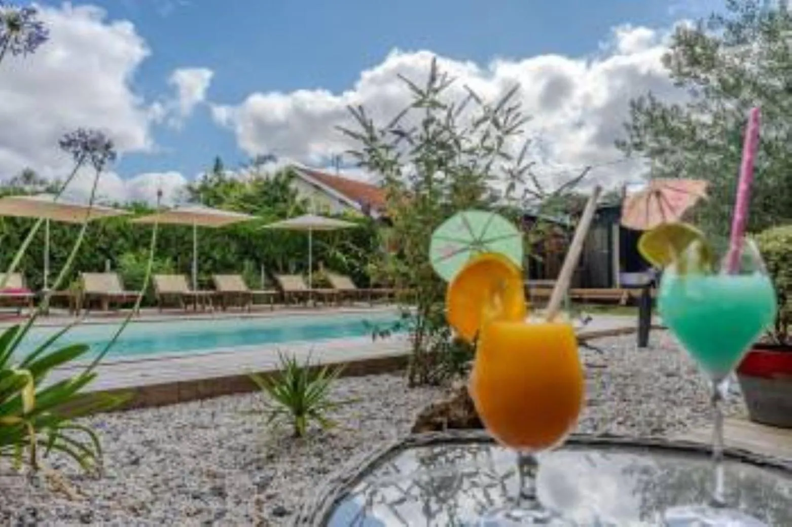 Garden in Hôtel Le Grain de Sable