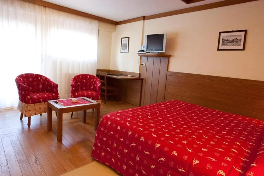 Bed in Hotel Pavillon