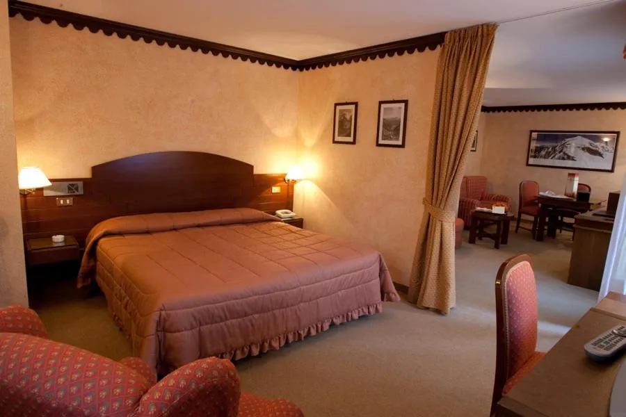 Bed in Hotel Pavillon