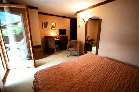 Bed in Hotel Pavillon