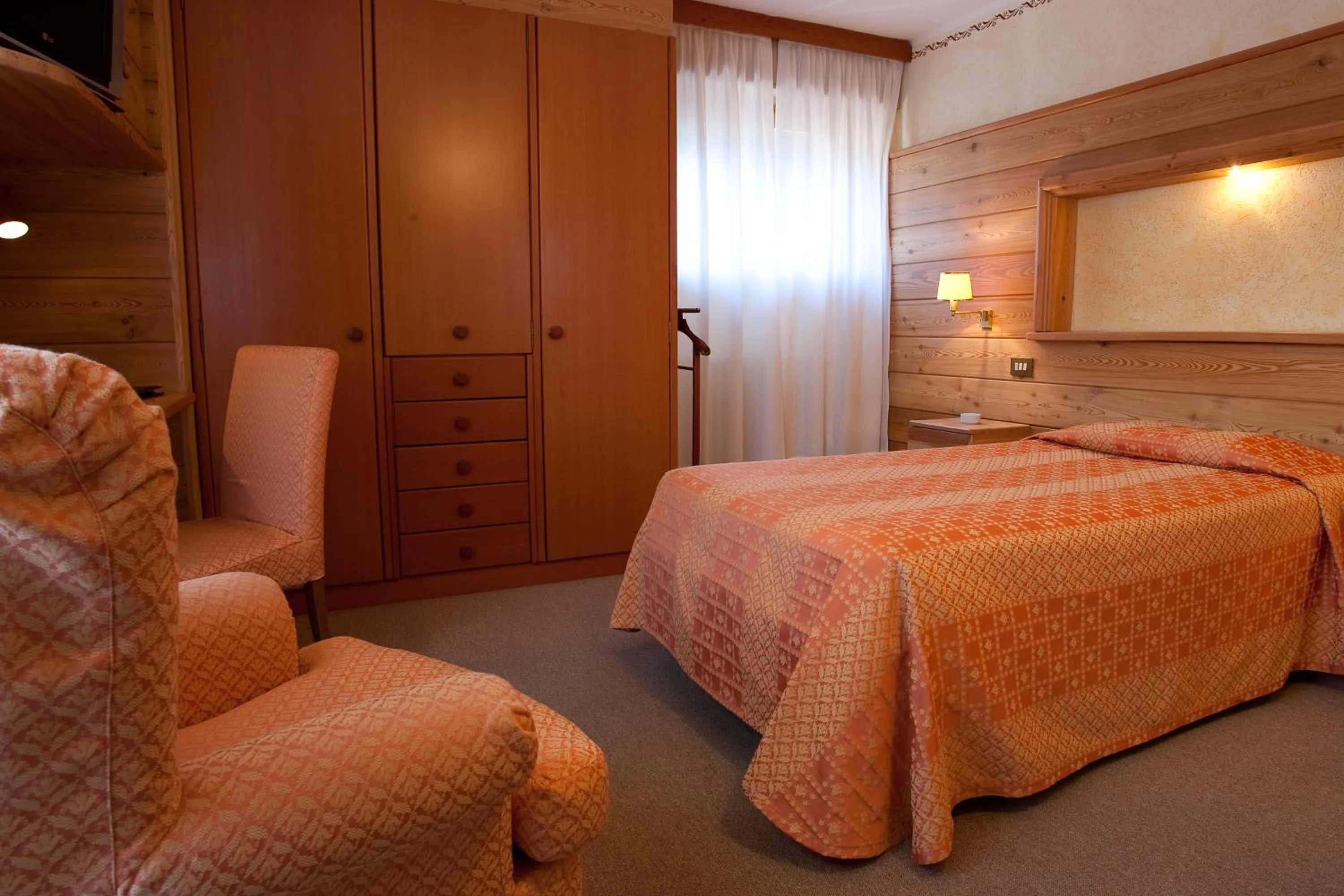 Bed in Hotel Pavillon