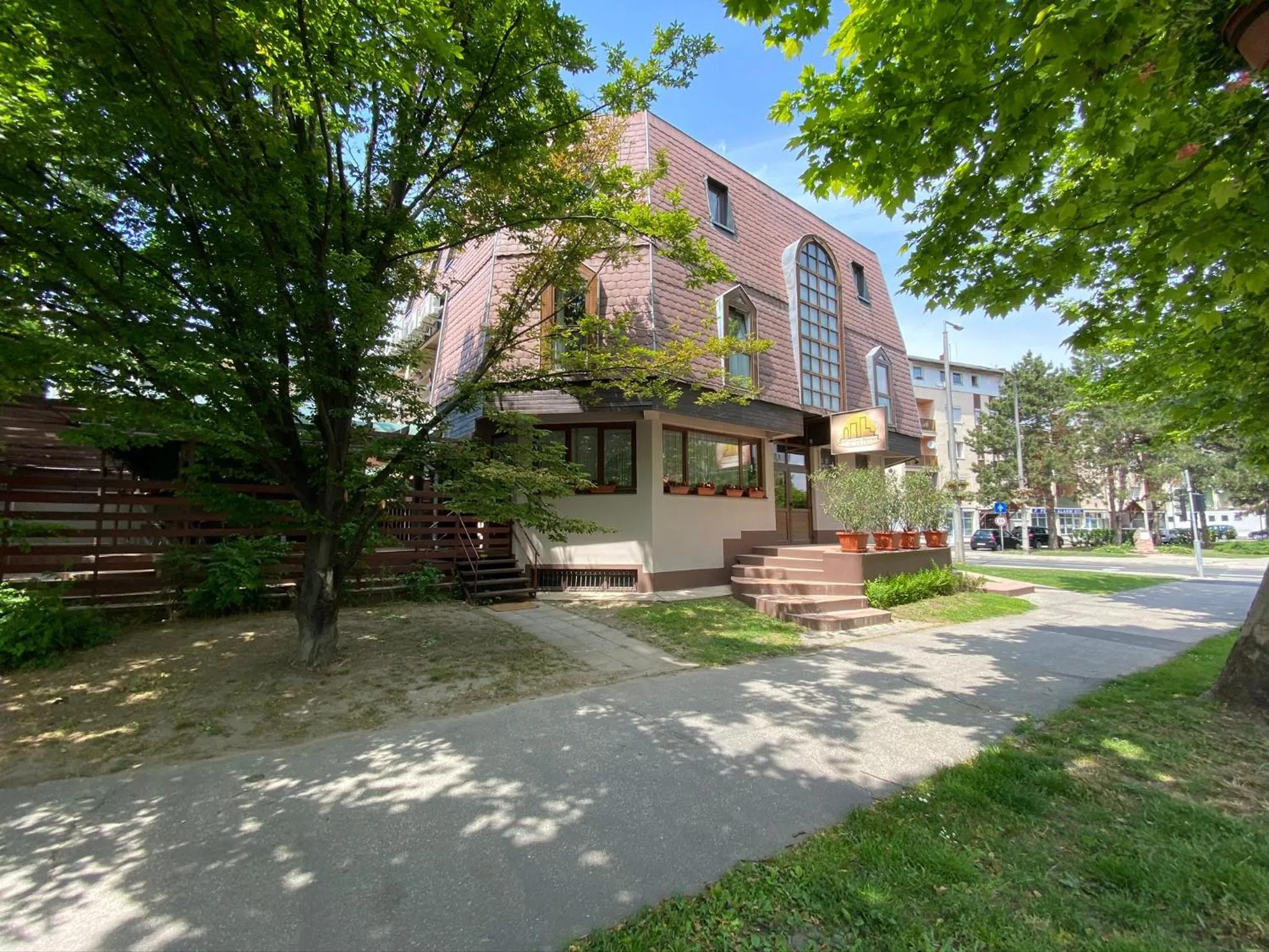 Facade/entrance in Belvárosi Panzió