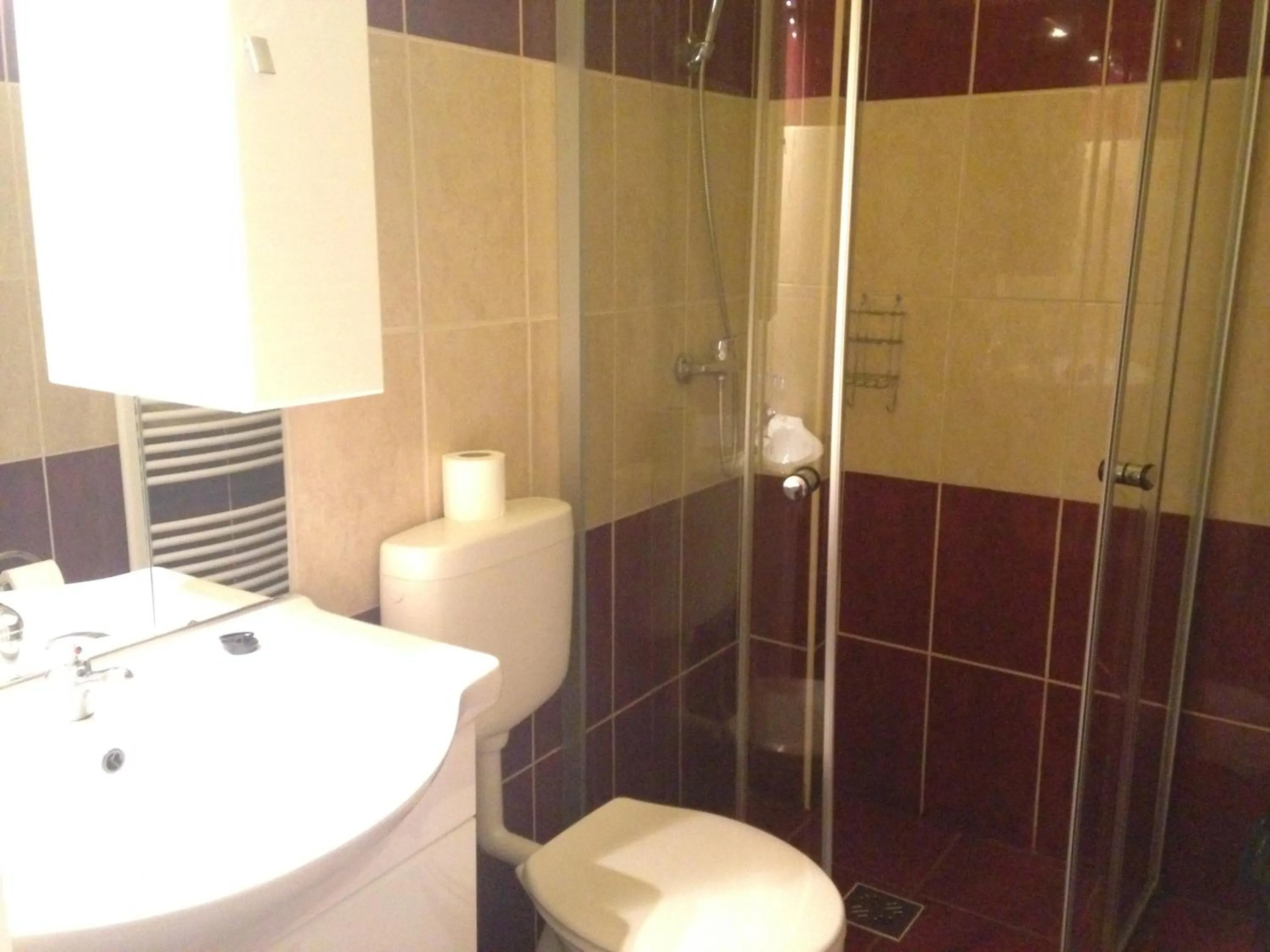 Shower in Belvárosi Panzió