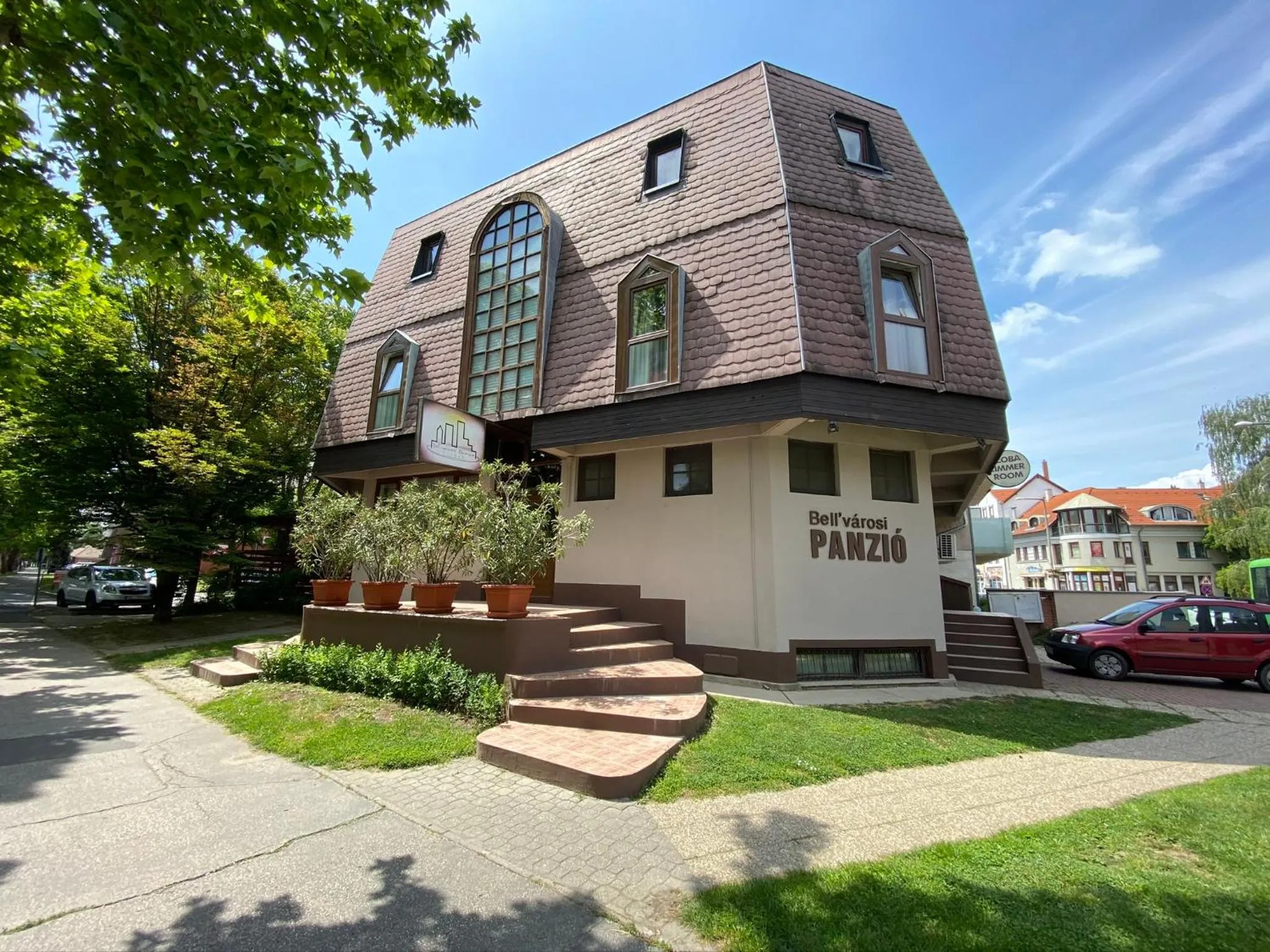 Facade/entrance in Belvárosi Panzió