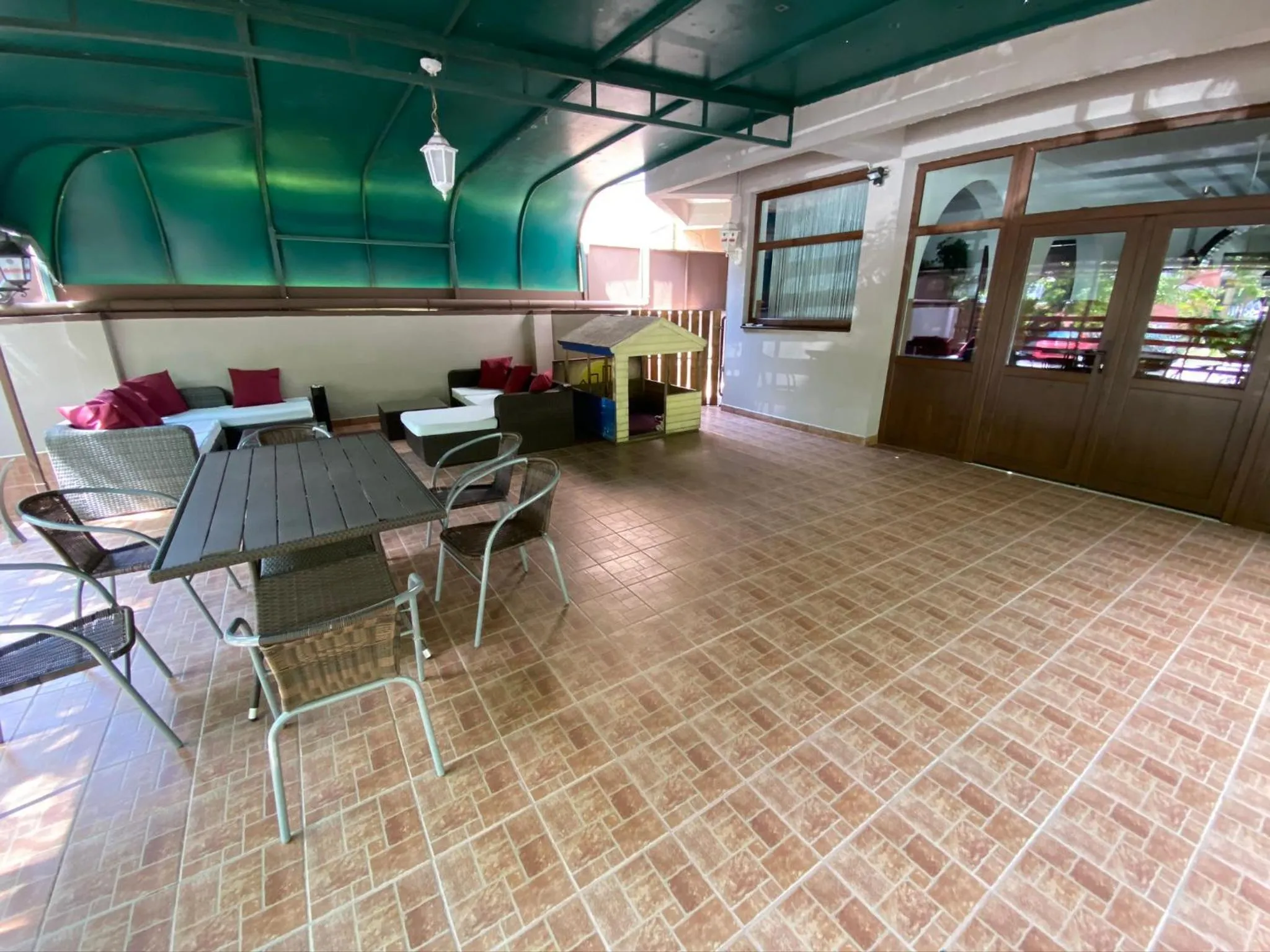 Balcony/Terrace in Belvárosi Panzió