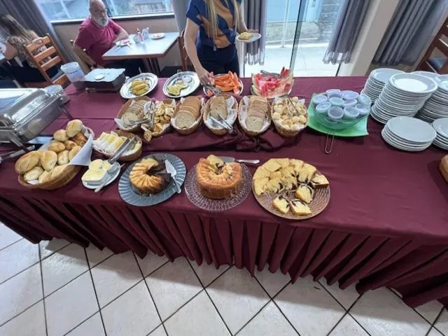 Buffet breakfast in Hotel Central