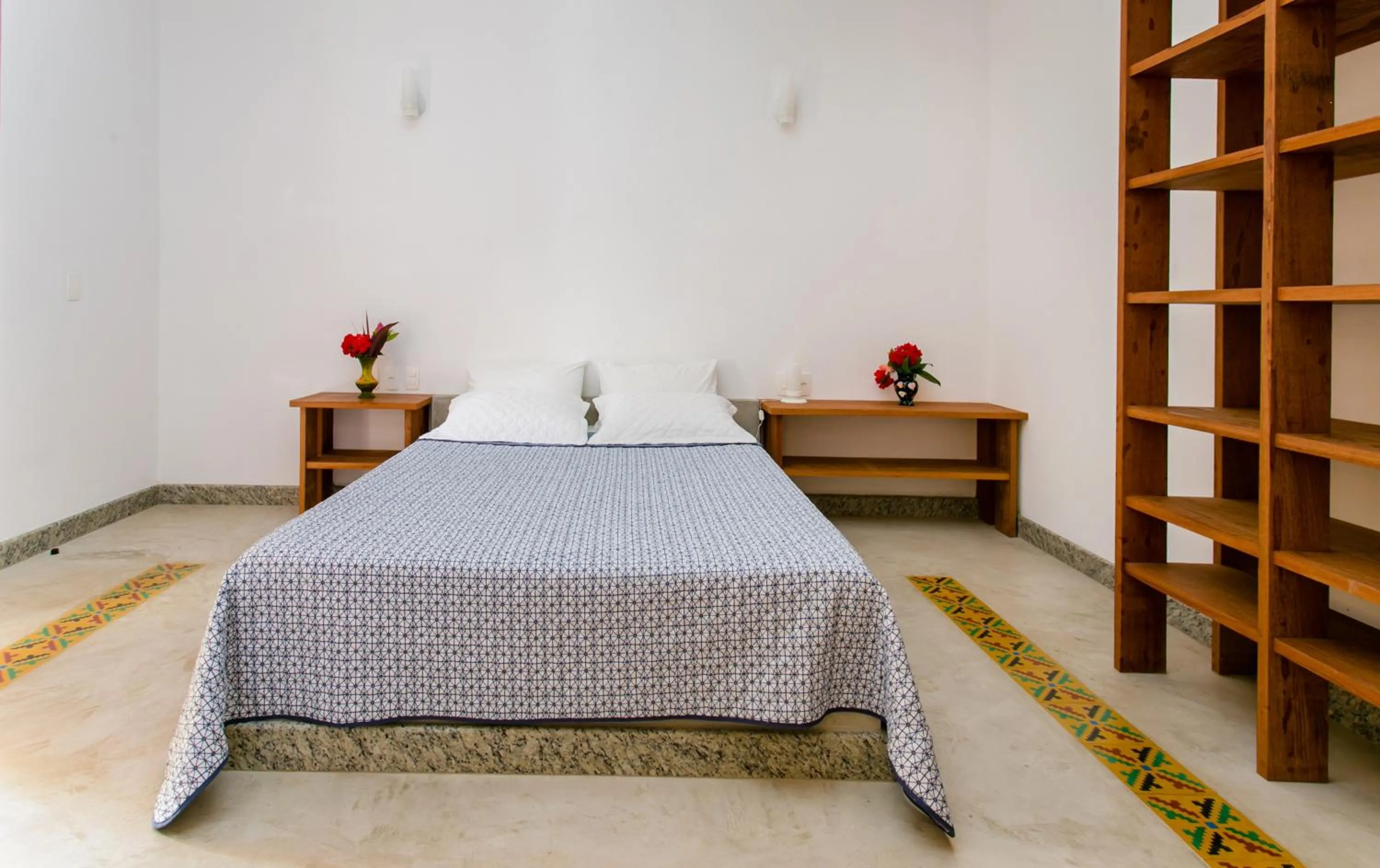 Bed in Pousada Vila do Beco