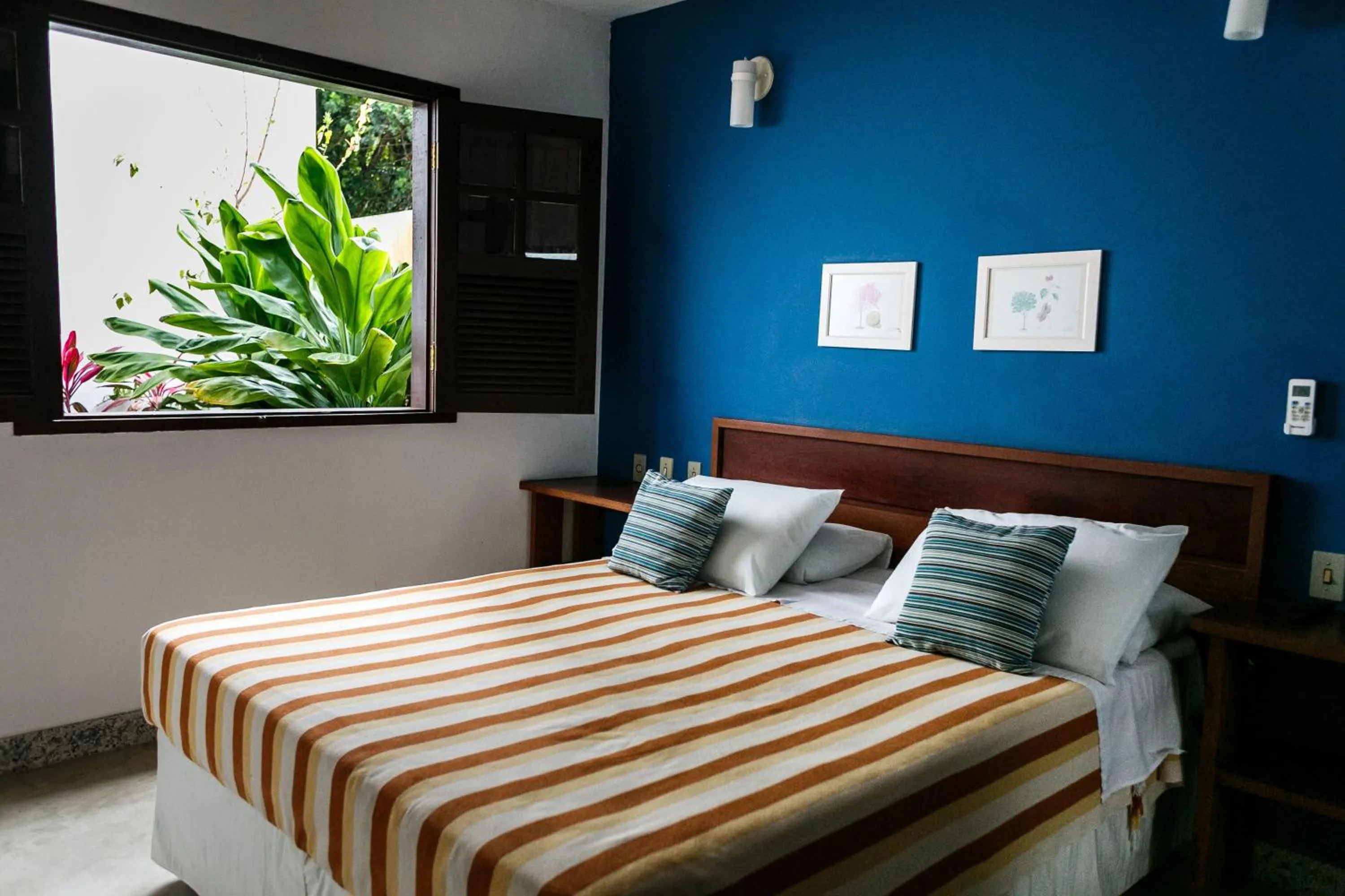 Bed in Pousada Vila do Beco