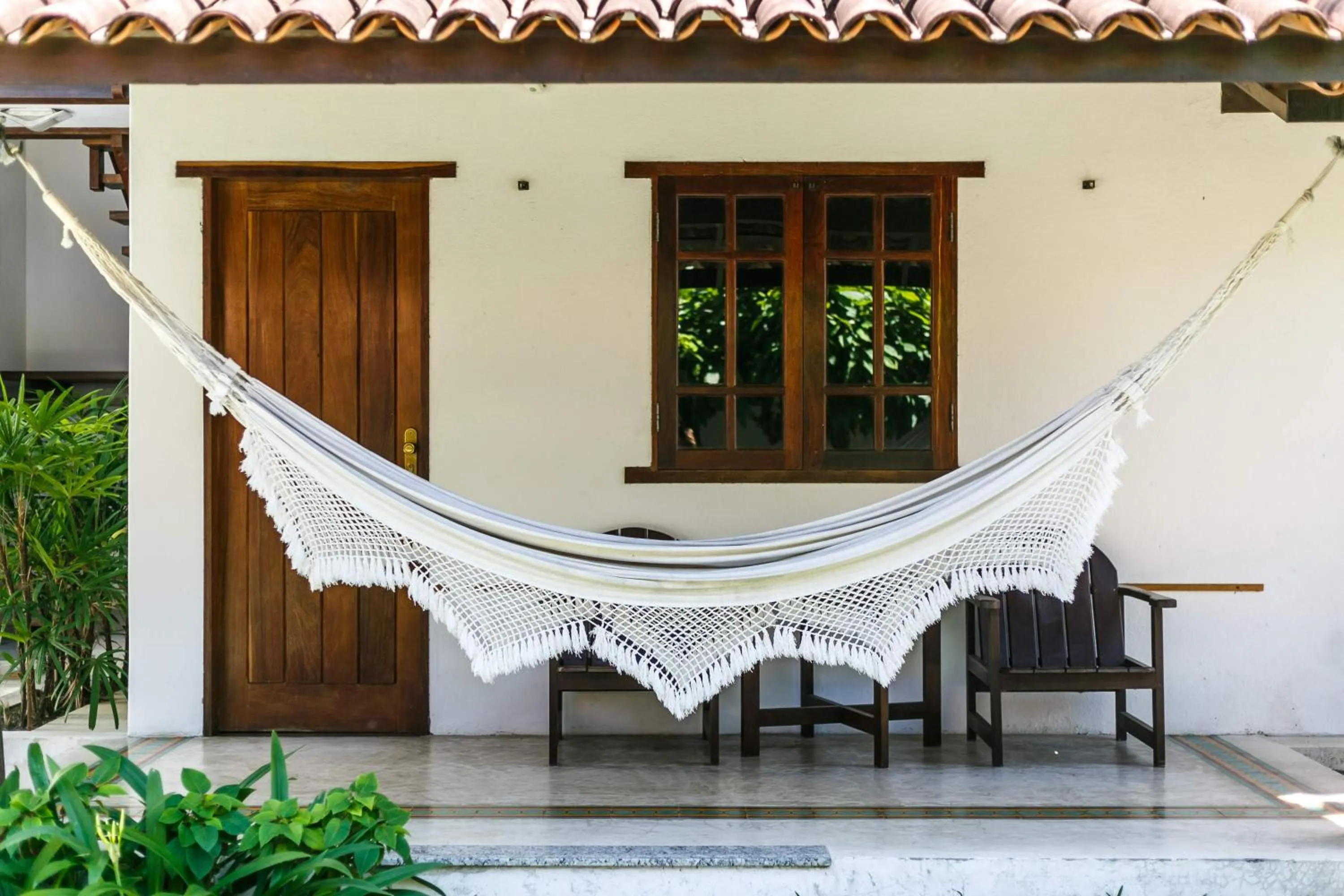 Patio in Pousada Vila do Beco