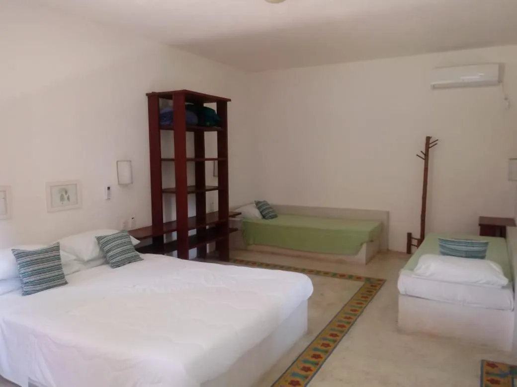 Bed in Pousada Vila do Beco