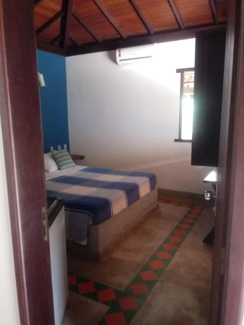 Bed in Pousada Vila do Beco