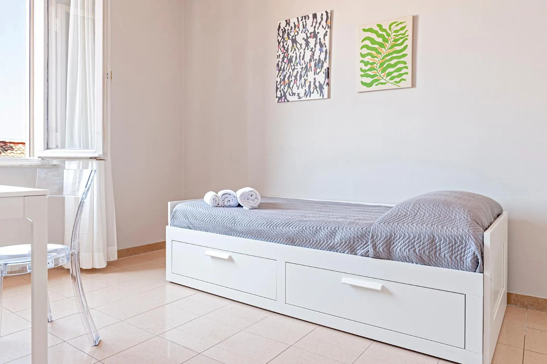 Bed in The Port Residence