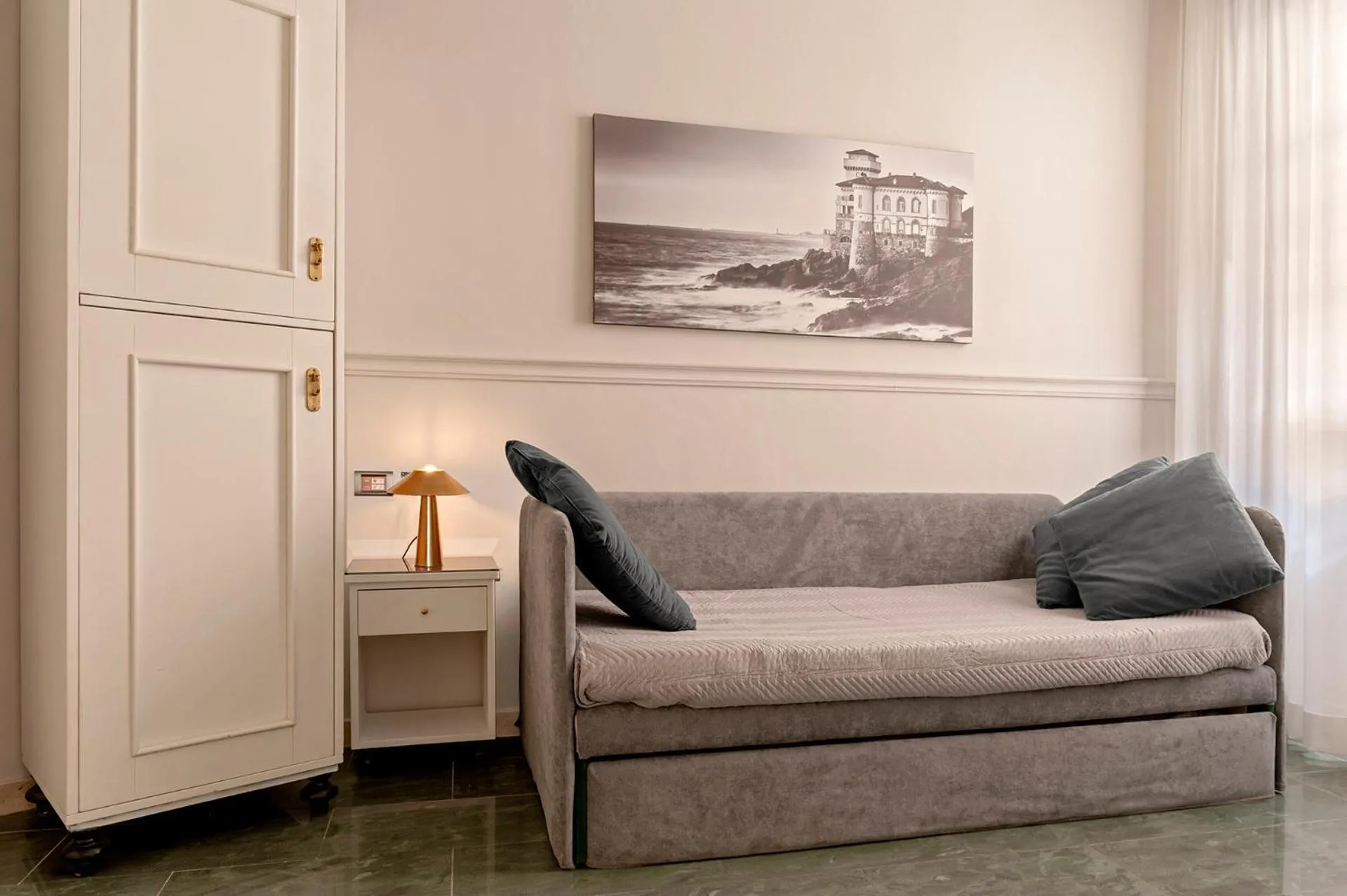 Living room in The Port Residence