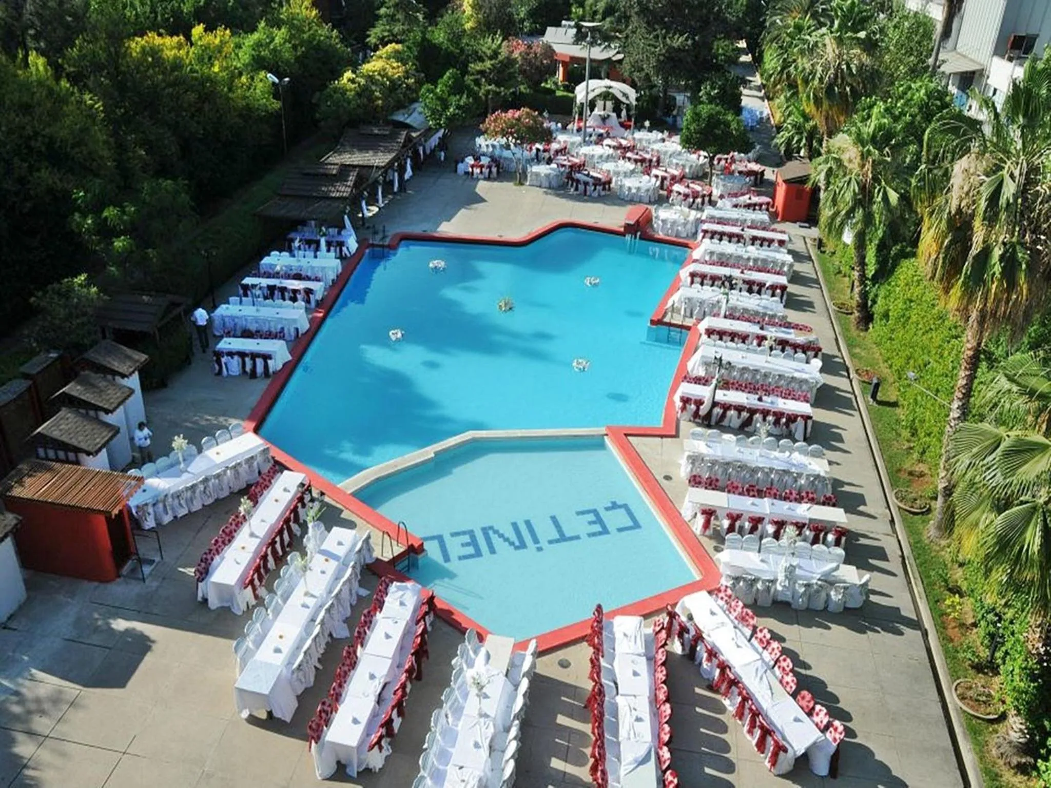 Bird's eye view in Çetinel Otel