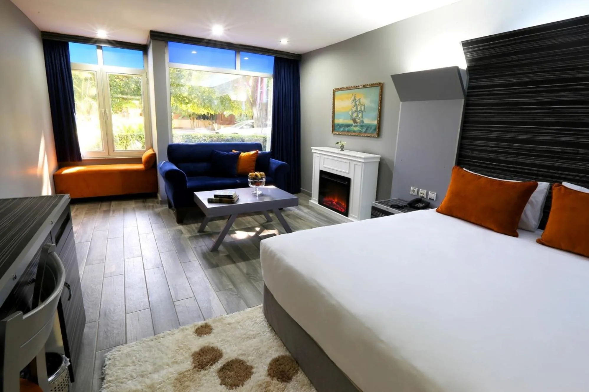 Bed in Çetinel Otel