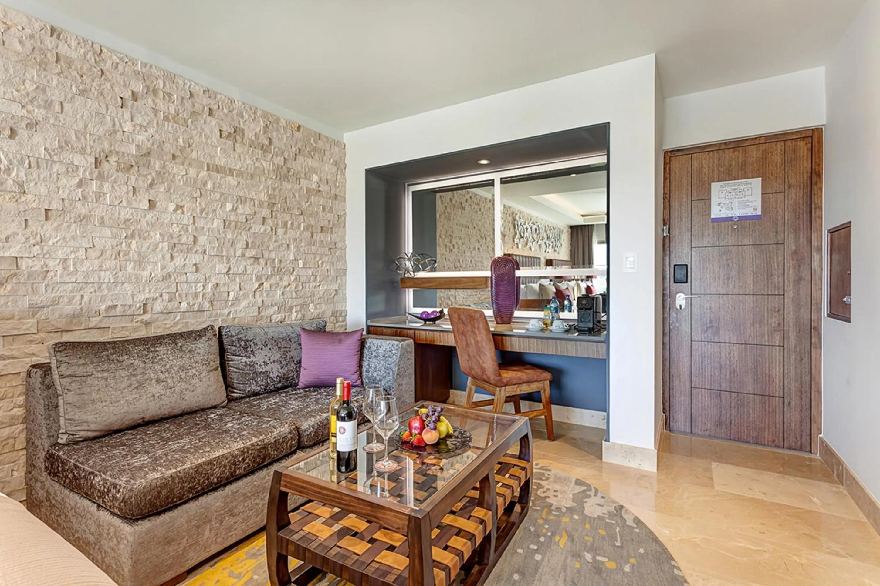 Living room in Planet Hollywood Costa Rica by Royalton, An Autograph Collection All-Inclusive Resort