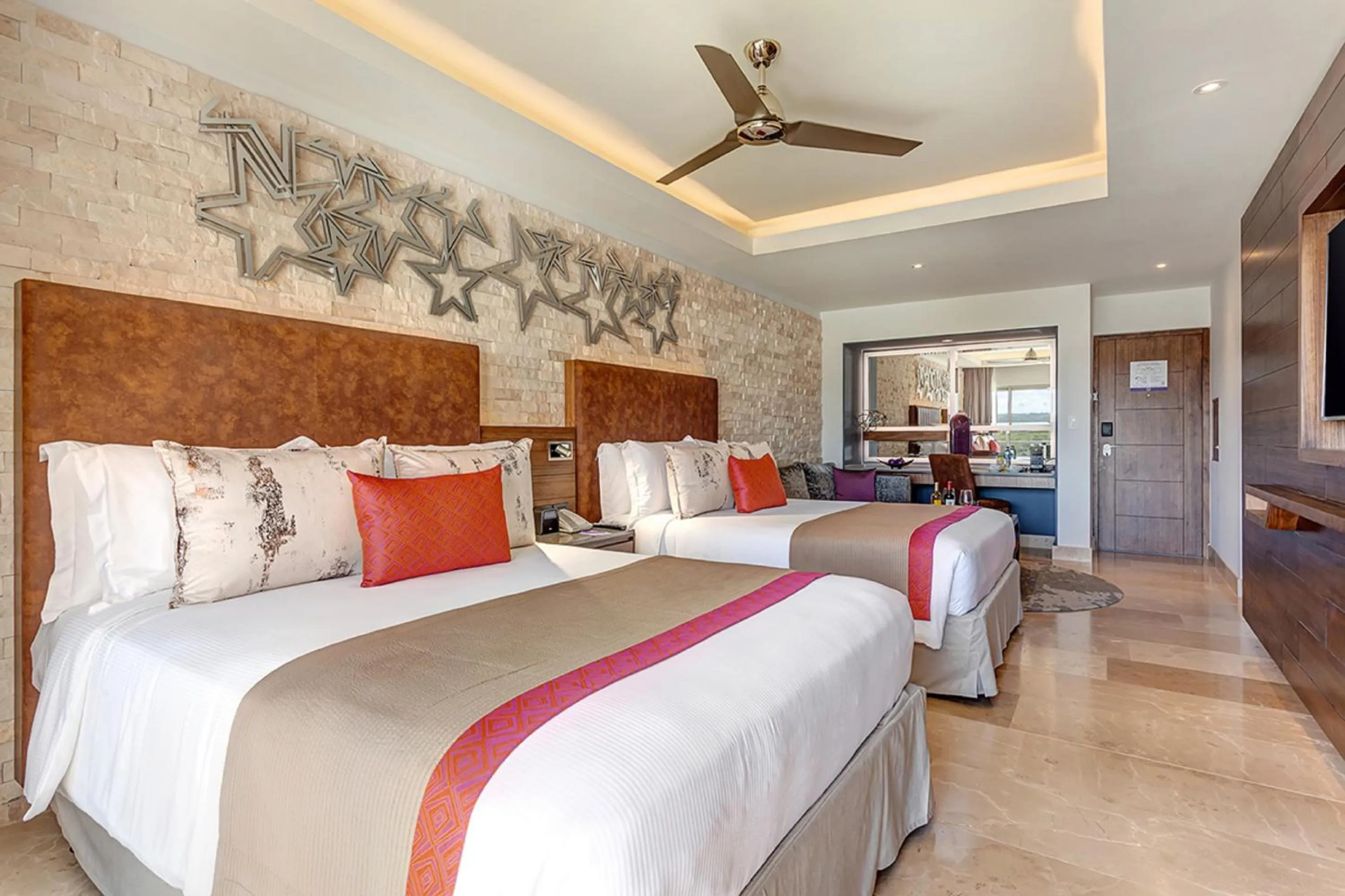 Bedroom, Bed in Planet Hollywood Costa Rica by Royalton, An Autograph Collection All-Inclusive Resort