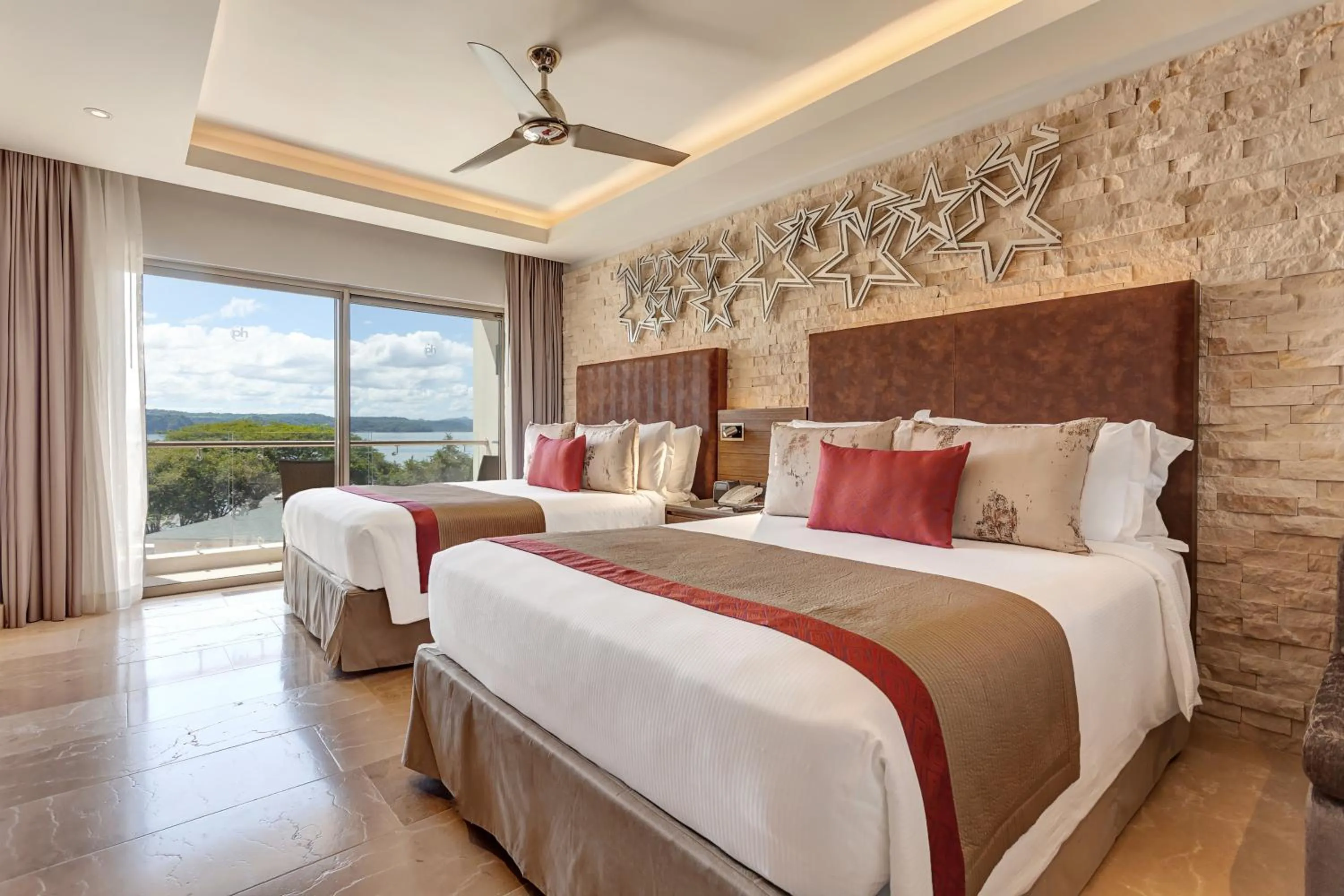 Bedroom, Bed in Planet Hollywood Costa Rica by Royalton, An Autograph Collection All-Inclusive Resort