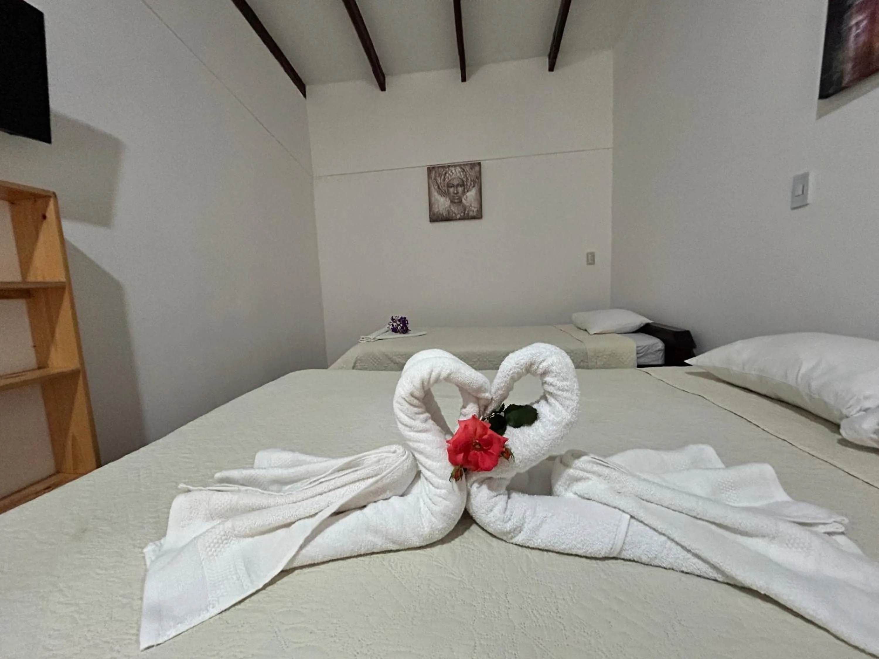 Bedroom, Bed in Hotel las Ardillas Monteverde