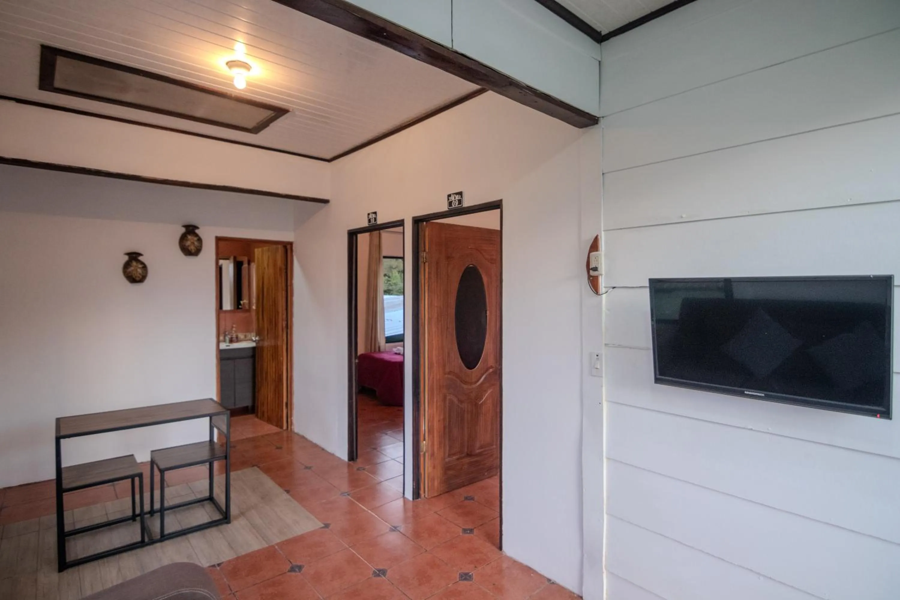 Living room in Hotel las Ardillas Monteverde