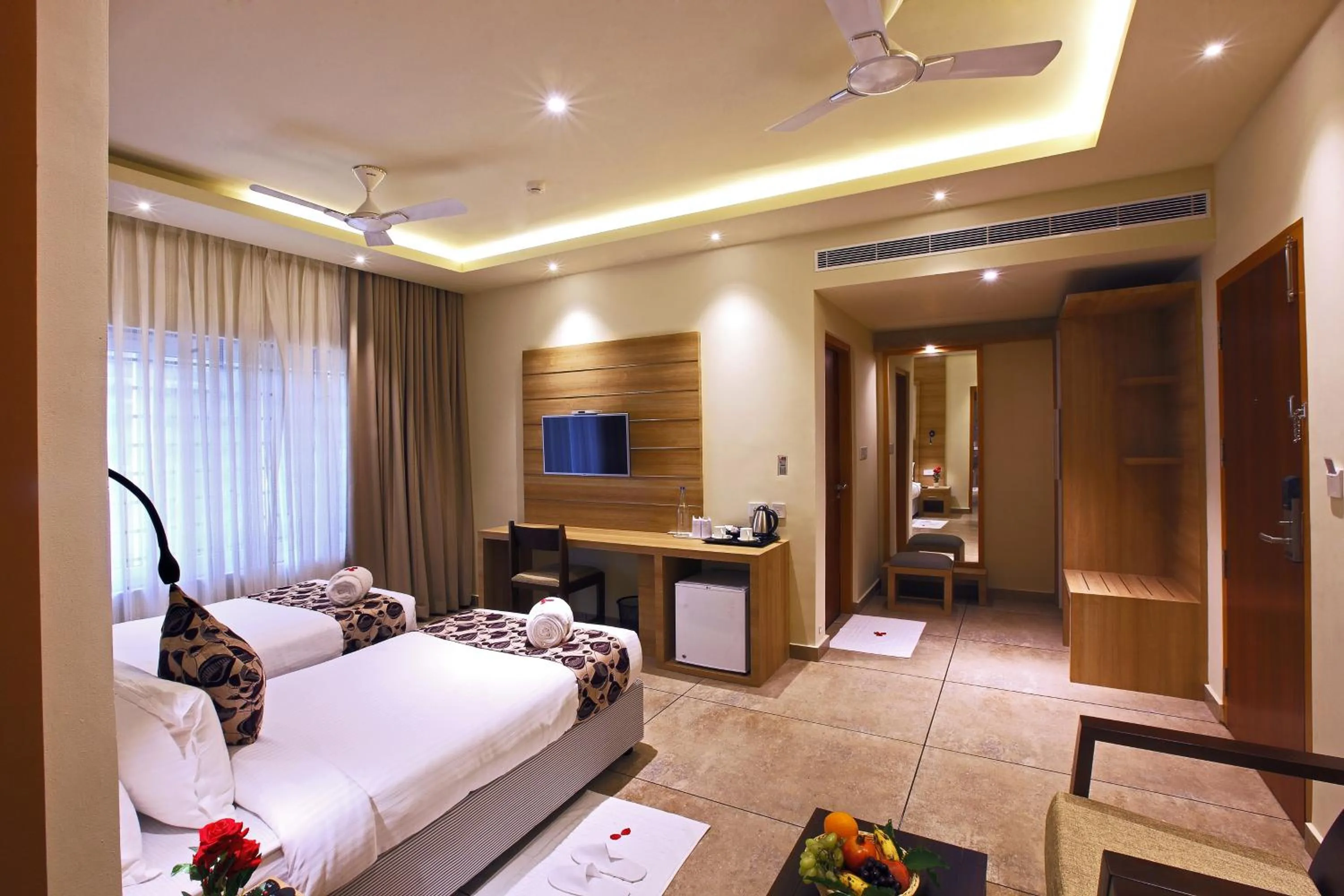 Bedroom, Bed in Woodnote Thekkady