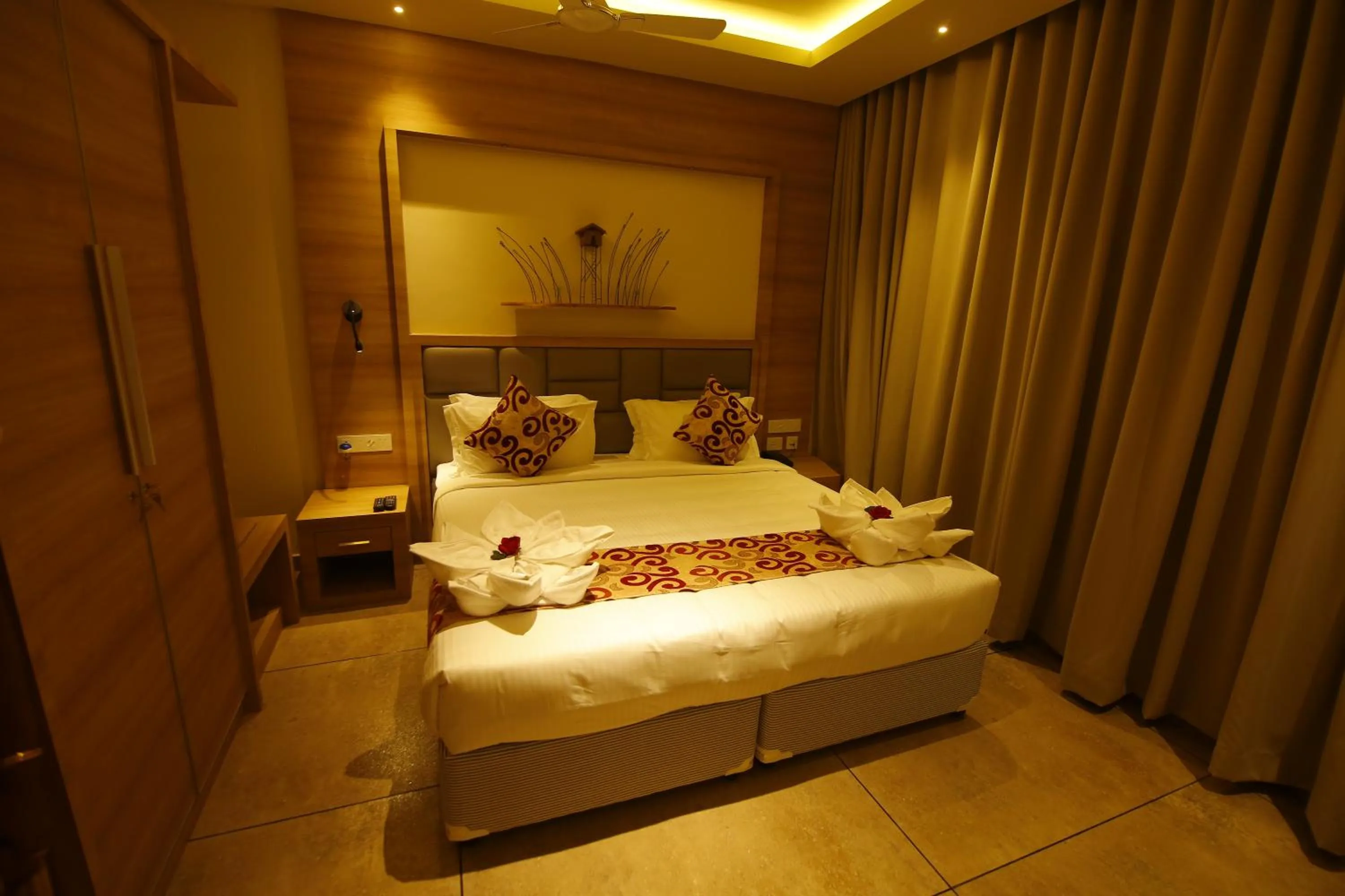 Bedroom, Bed in Woodnote Thekkady