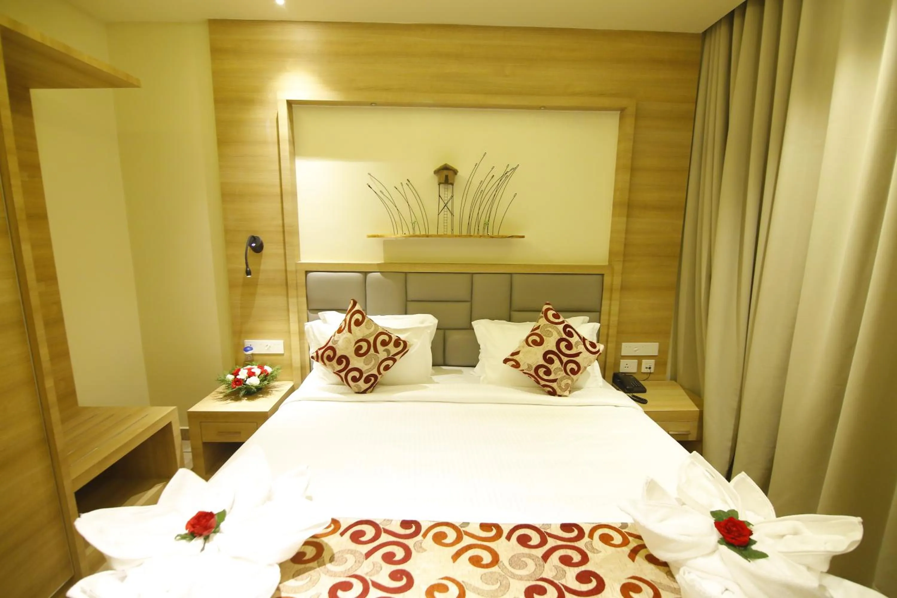 Bedroom, Bed in Woodnote Thekkady