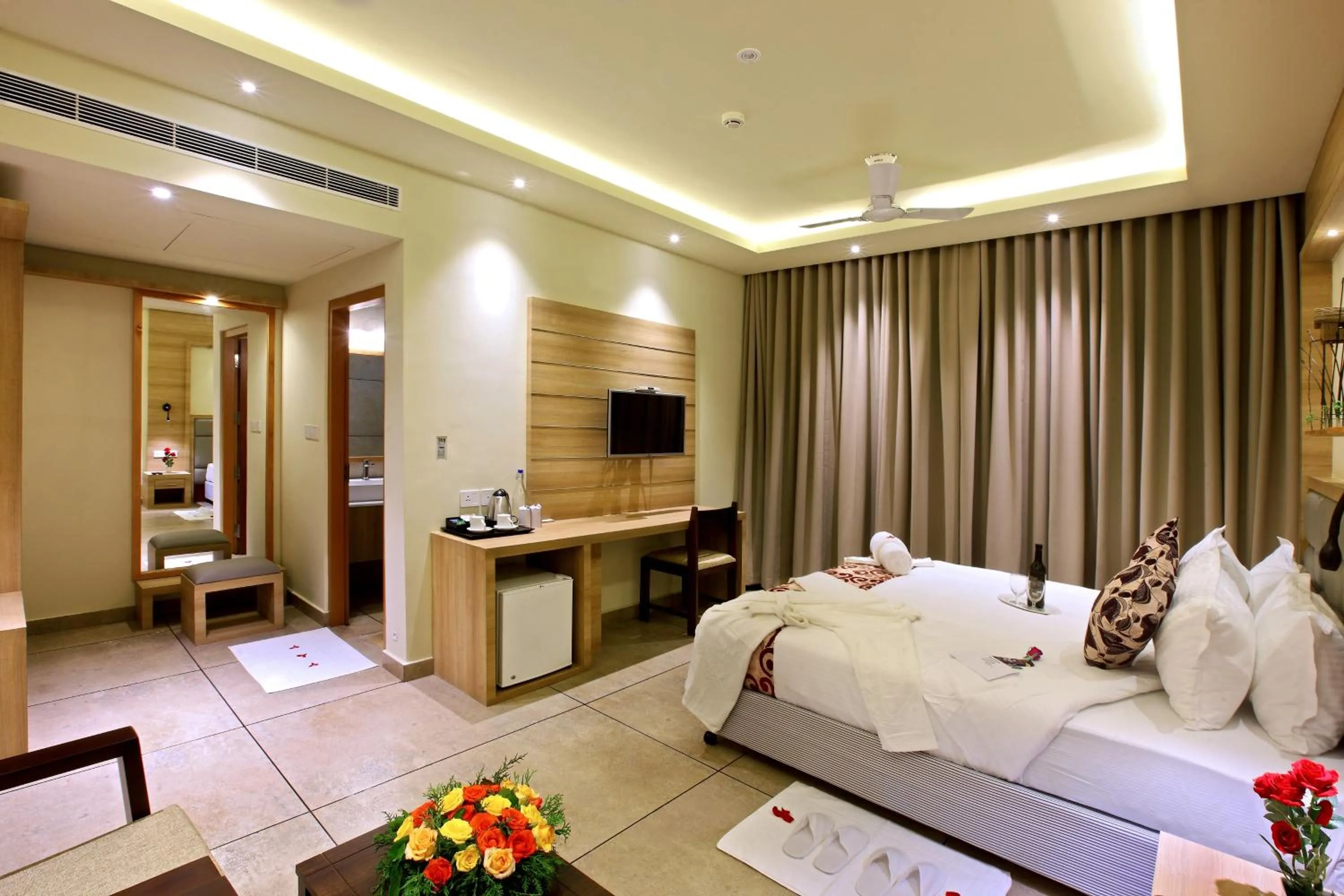 Bedroom, Bed in Woodnote Thekkady