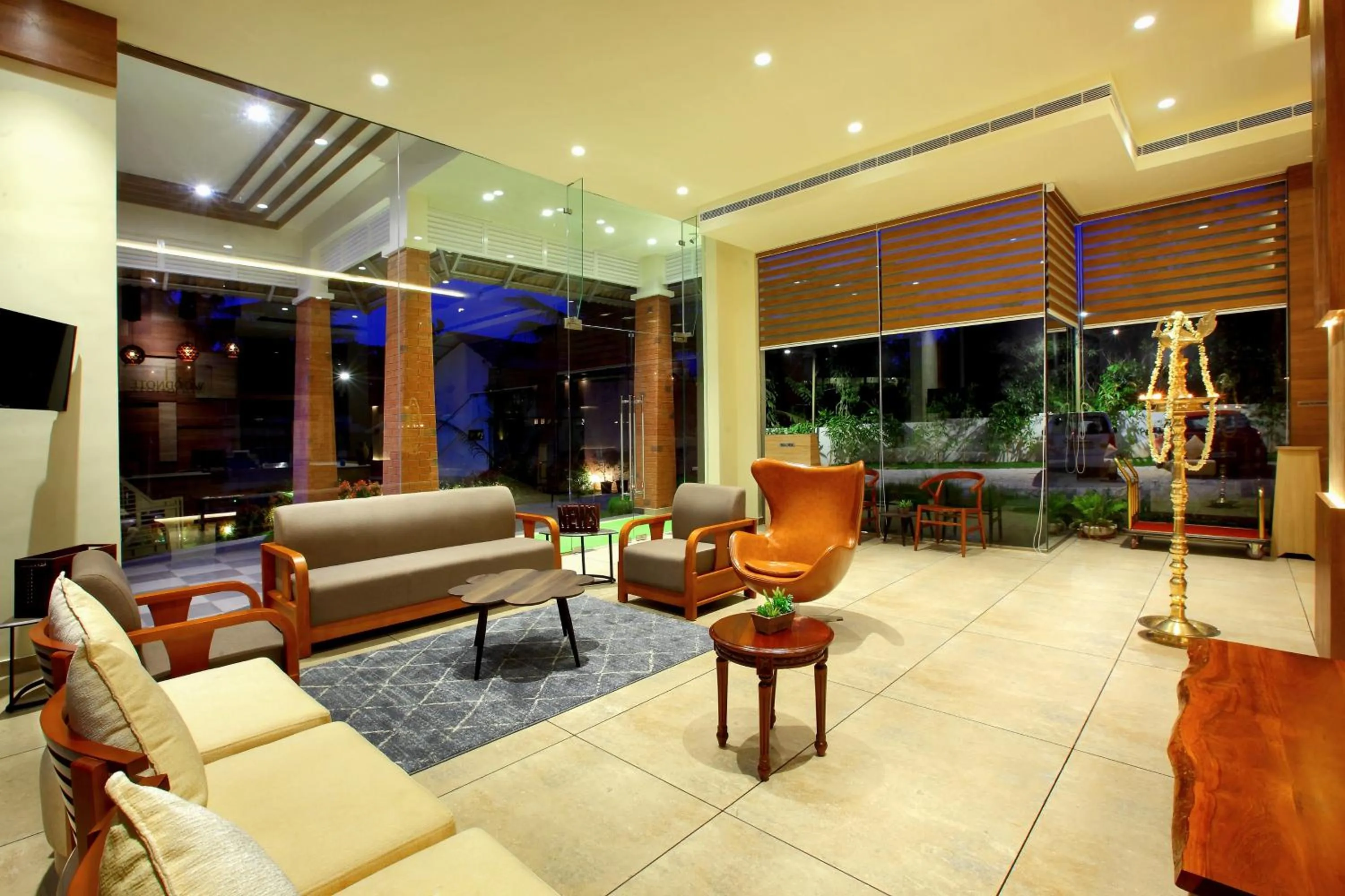 Lobby or reception in Woodnote Thekkady