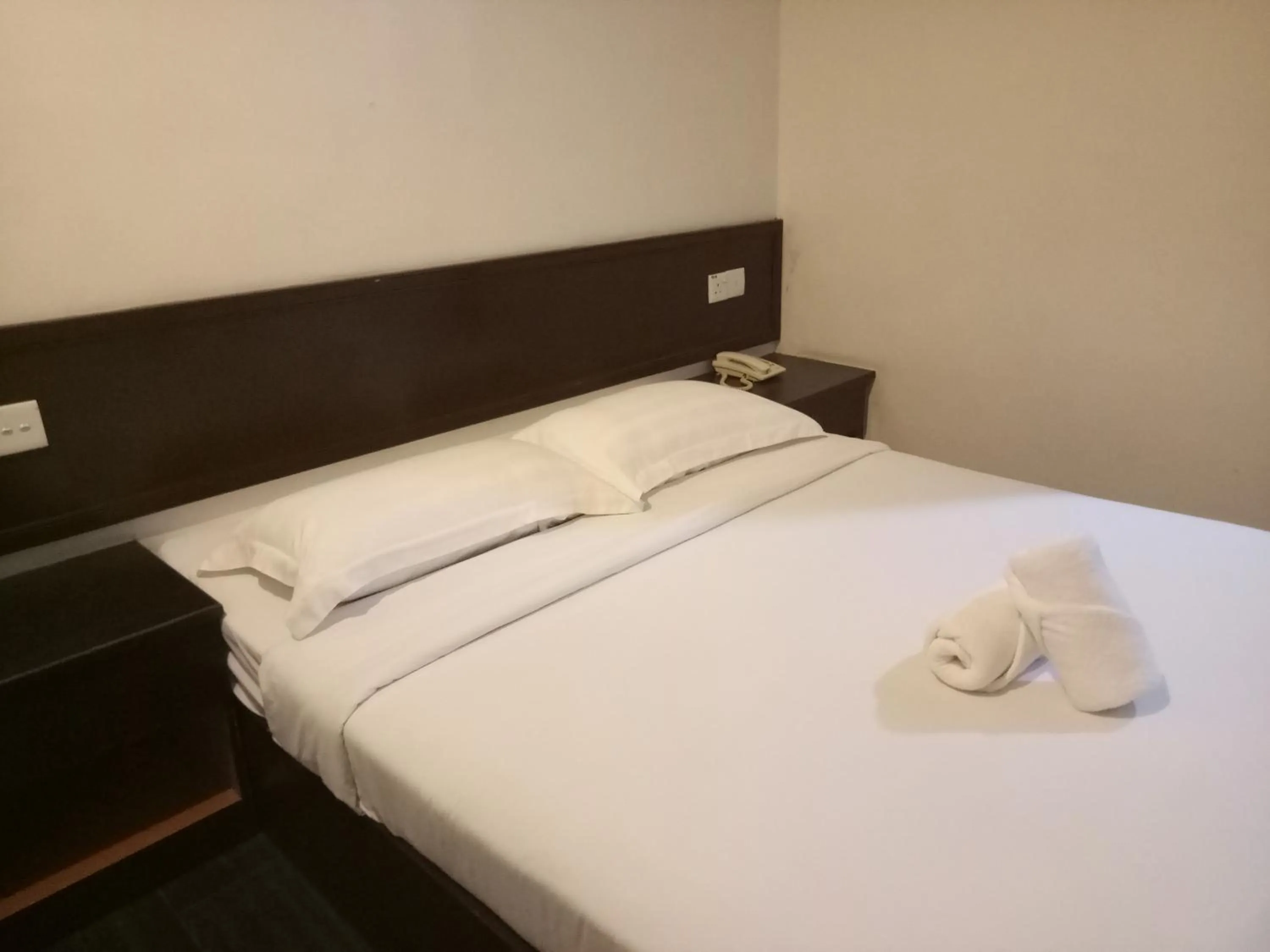 Bed in Hotel Sri Bernam