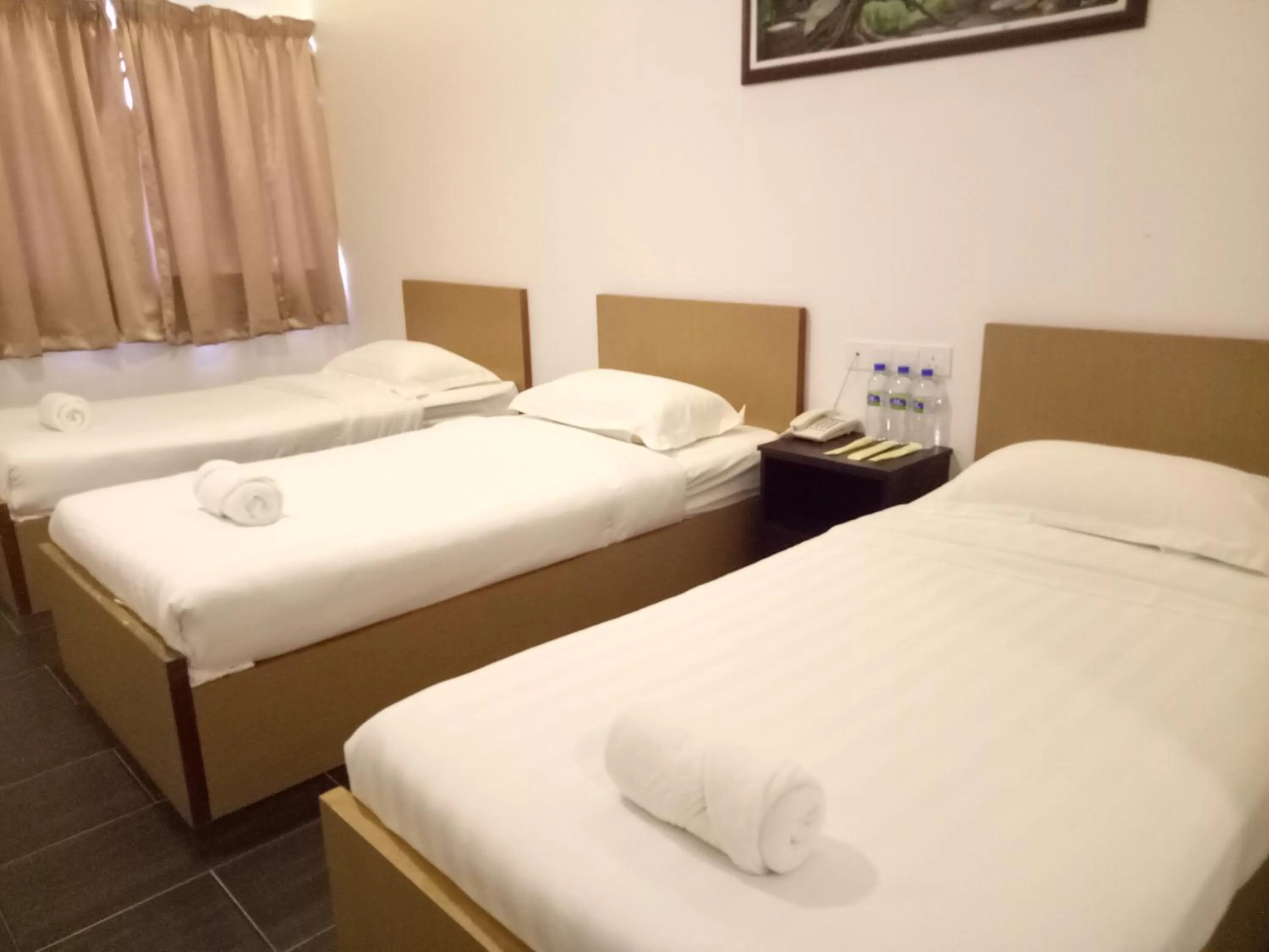 Bed in Hotel Sri Bernam