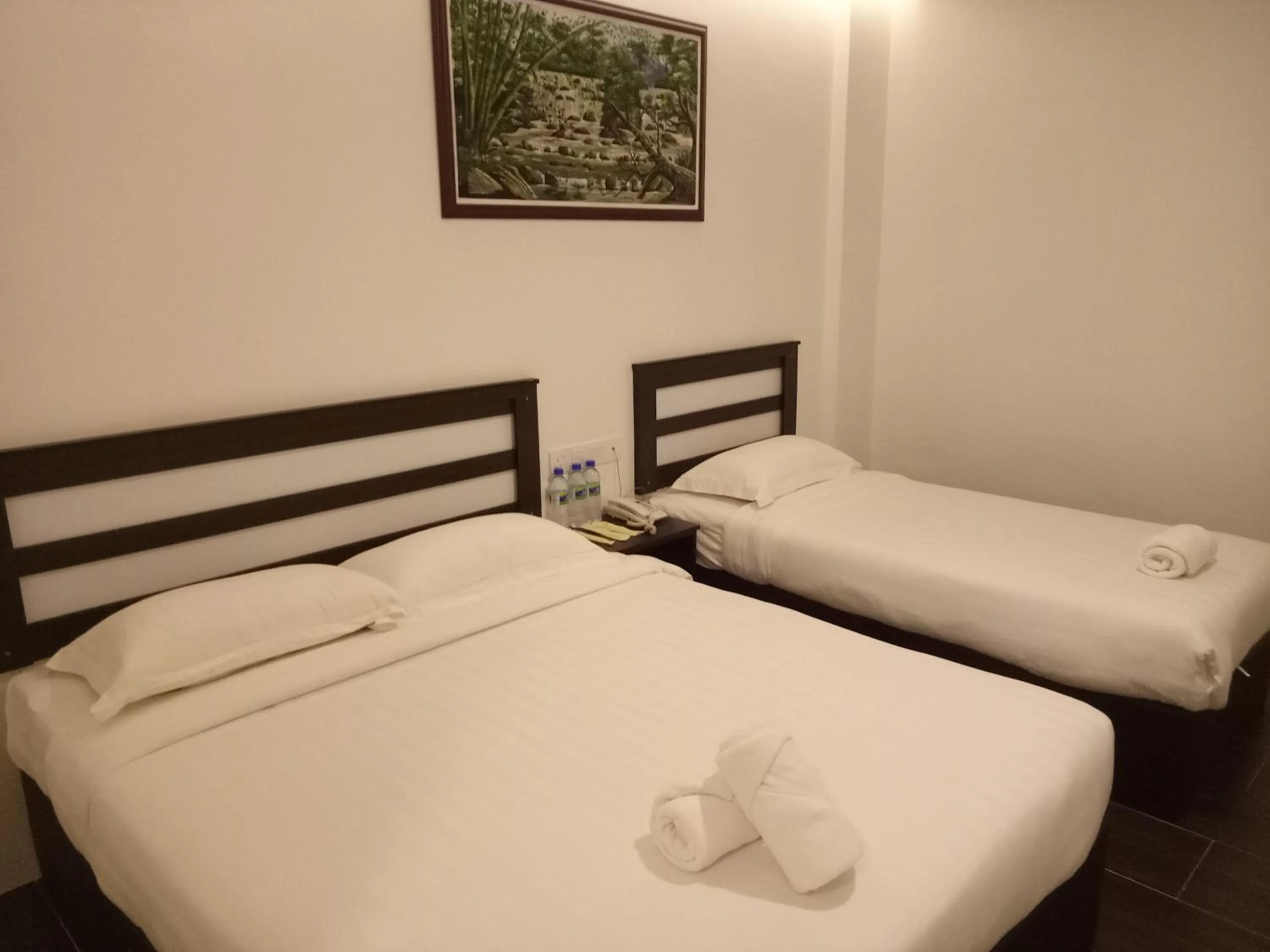 Bed in Hotel Sri Bernam