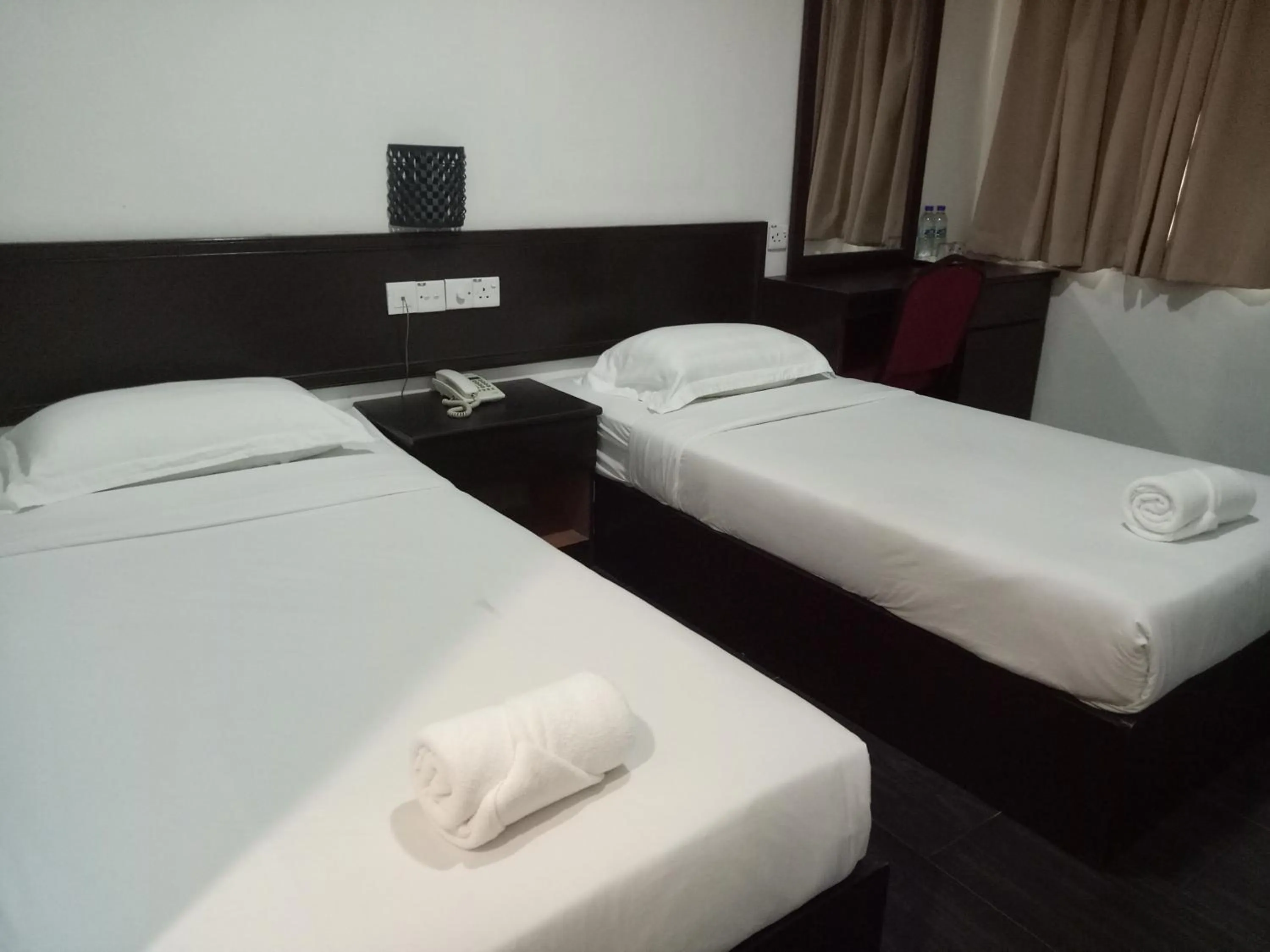 Bed in Hotel Sri Bernam