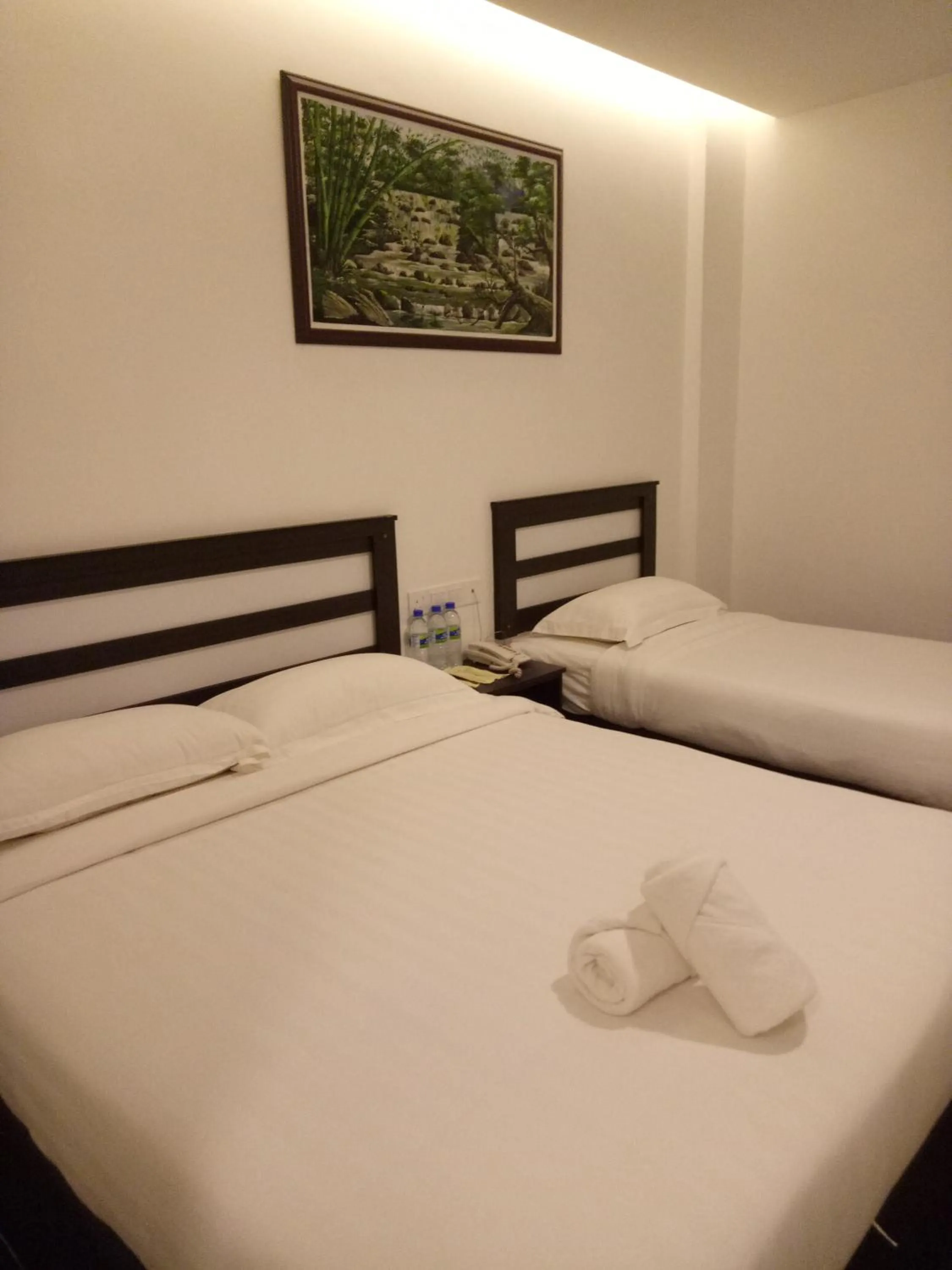 Bed in Hotel Sri Bernam