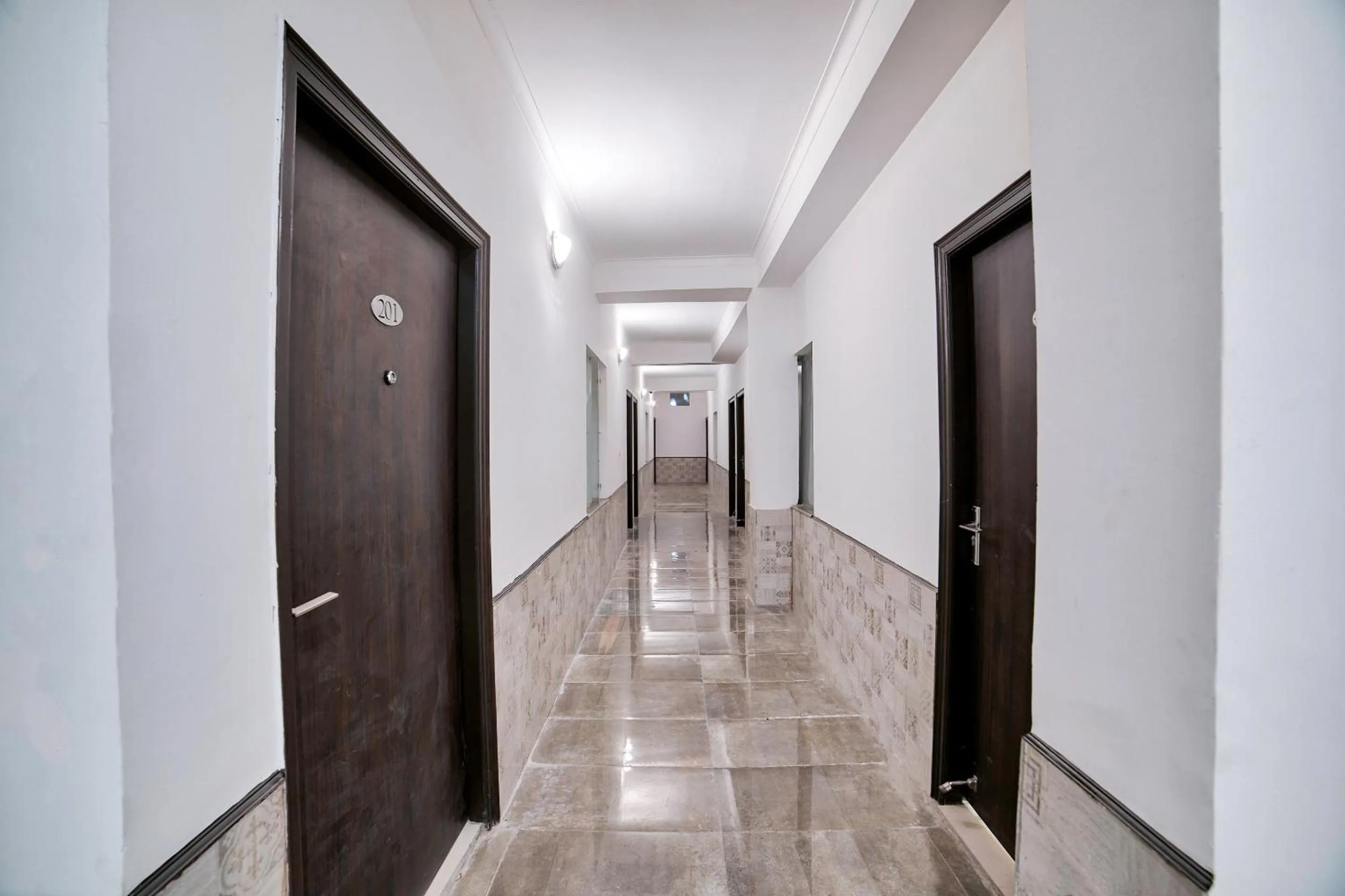 Lobby or reception in Hotel O Crown Residency