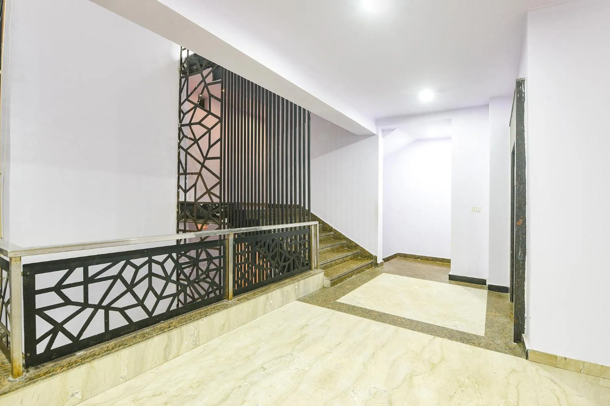 Lobby or reception in FabHotel Crown Residency