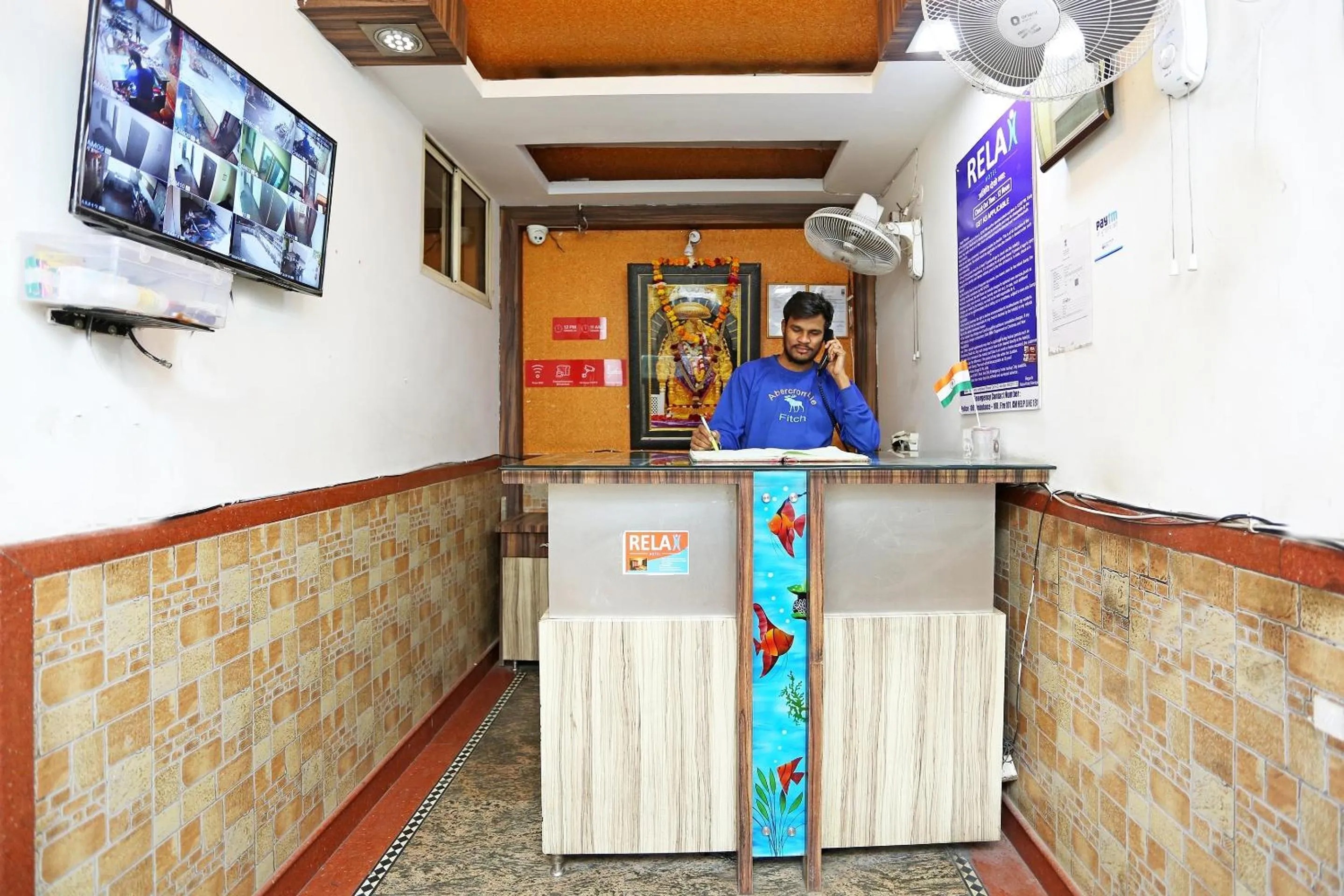 Lobby or reception in Super Hotel O Relax