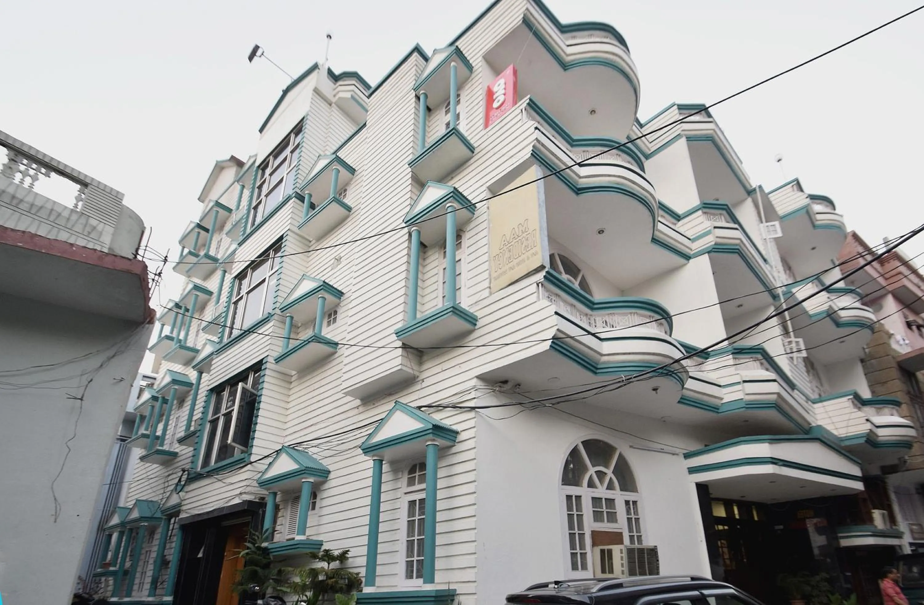 Facade/entrance in Hotel O Maa Residency