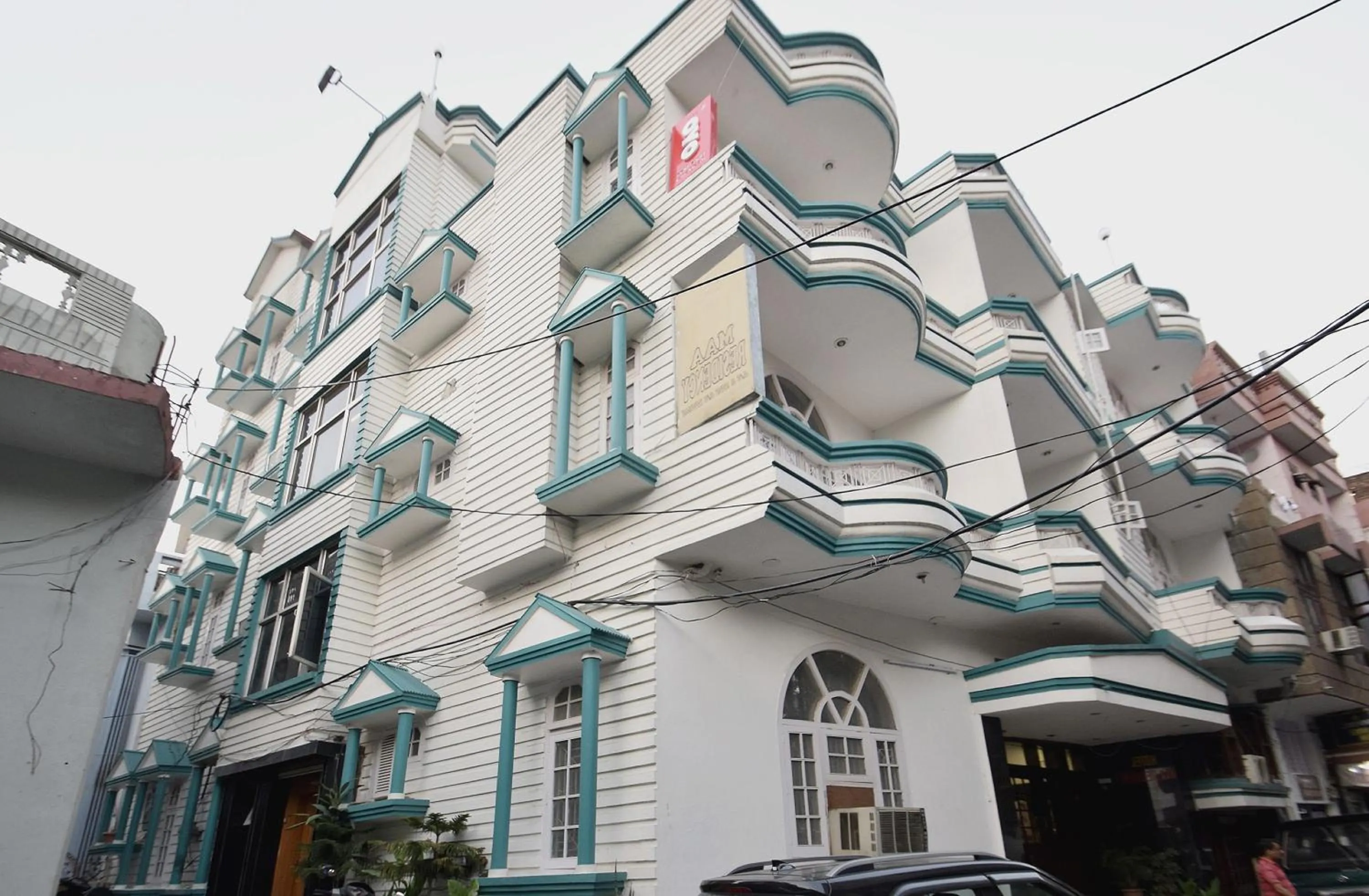 Facade/entrance in Hotel O Maa Residency